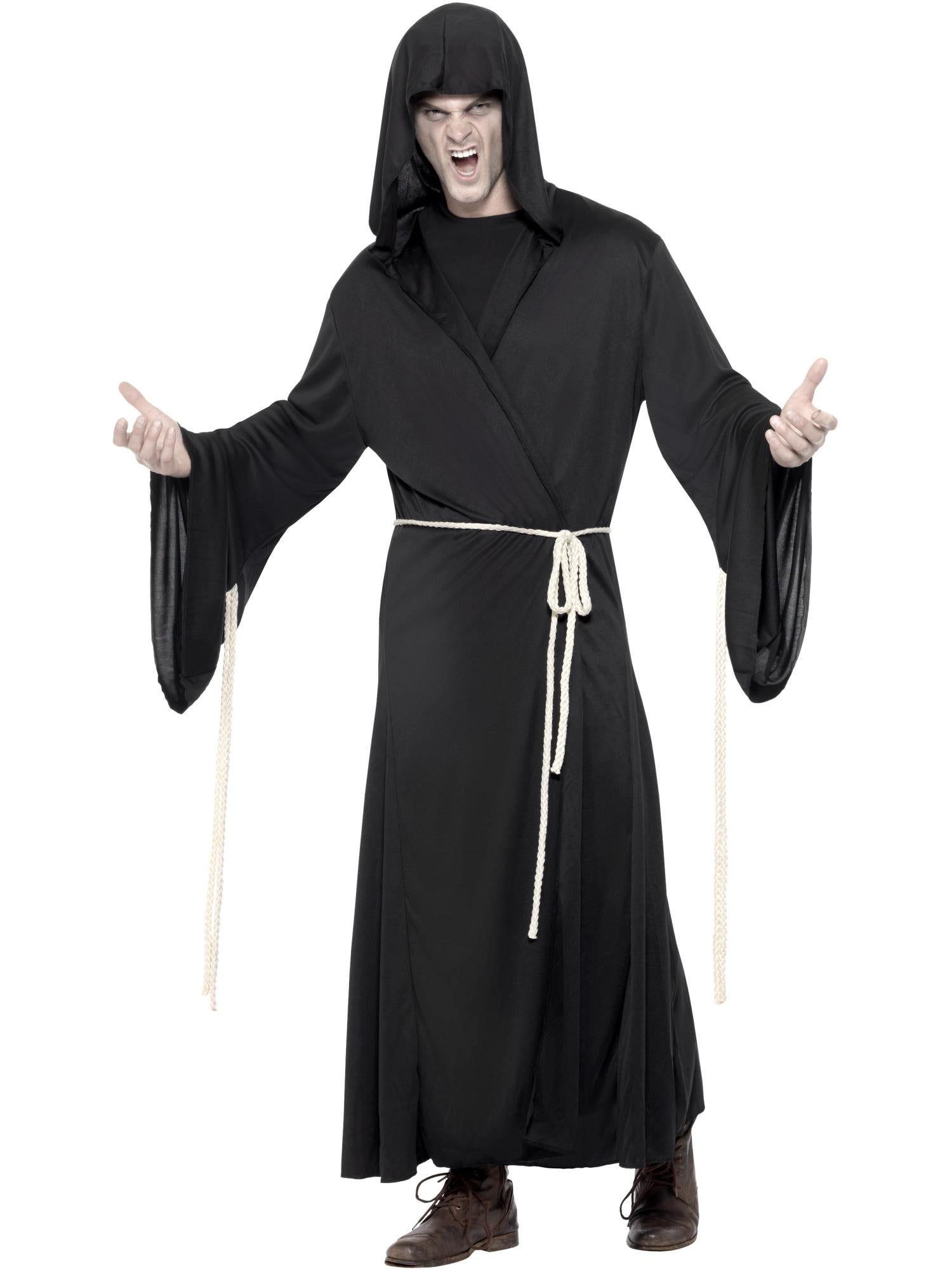 Smiffys Grim Reaper Costume, Black - 29367