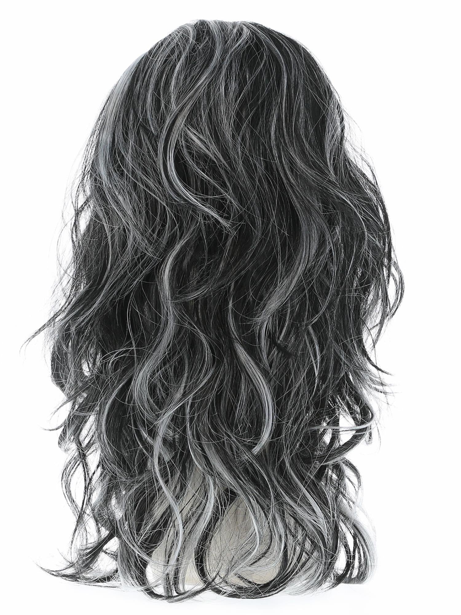 Black and White Gothic Vampire Wig