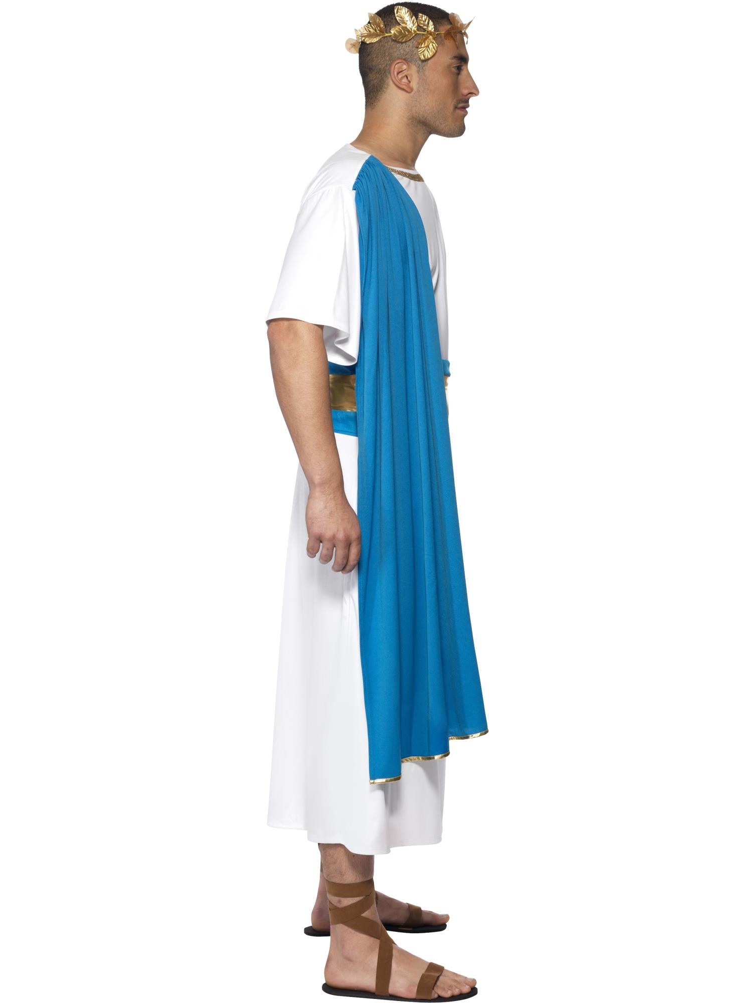 Smiffys Roman Senator Costume, Blue - 30644