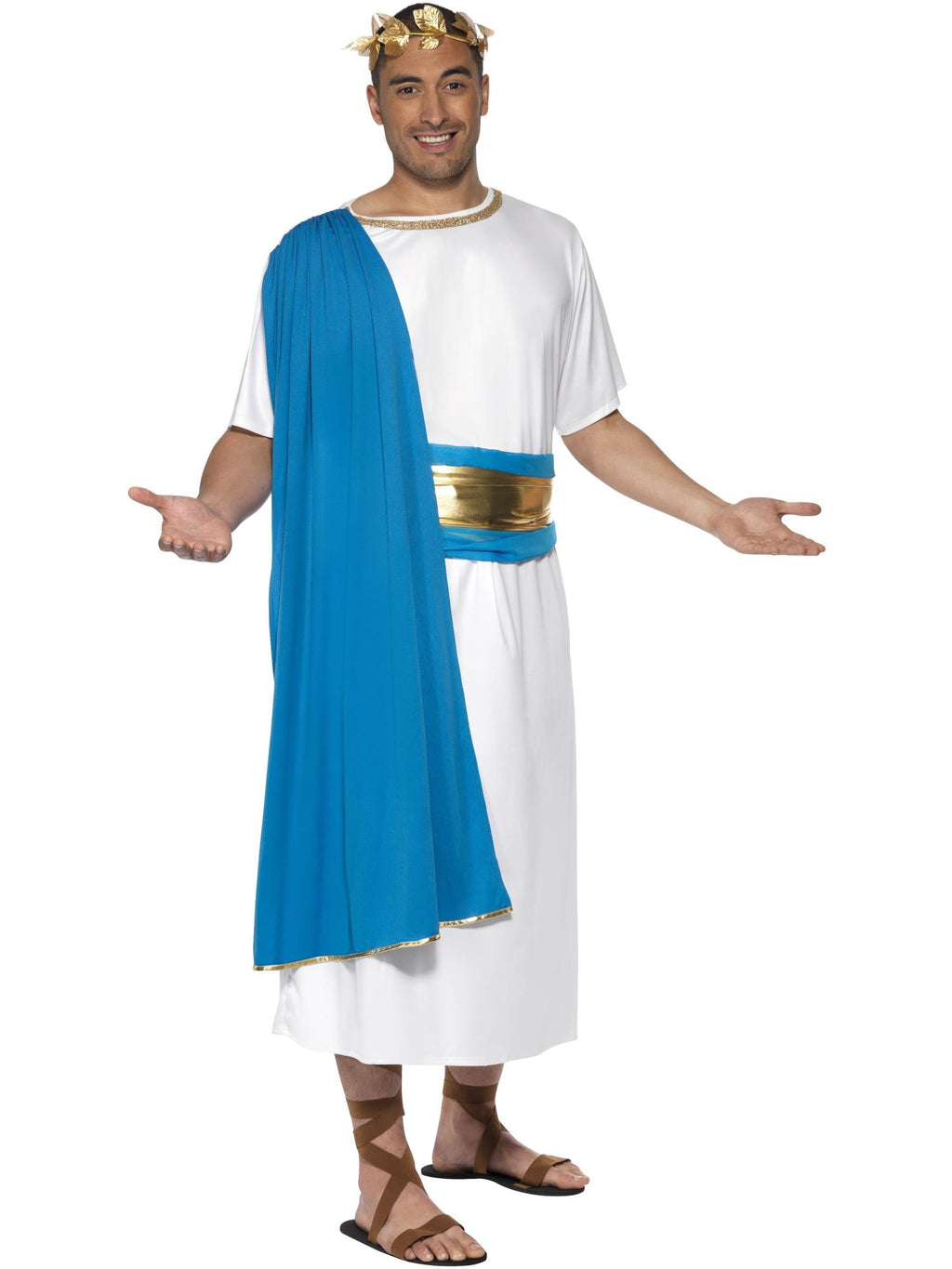 Smiffys Roman Senator Costume, Blue - 30644