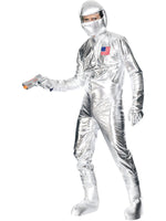 Silver Spaceman Jumpsuit Costume