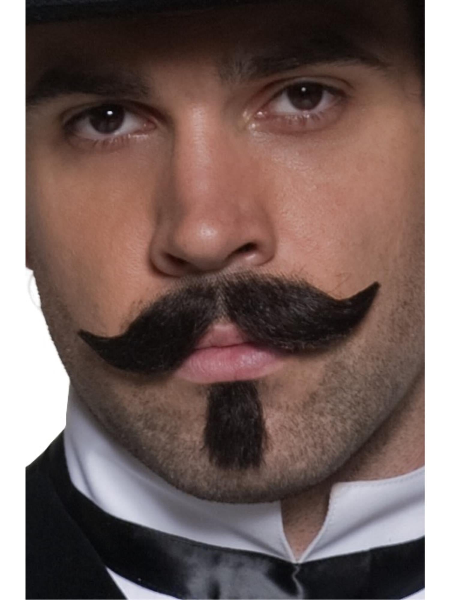 Smiffys Authentic Western Gambler Moustache - 31129