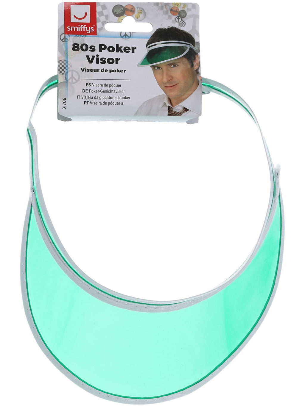 Poker Visor Green