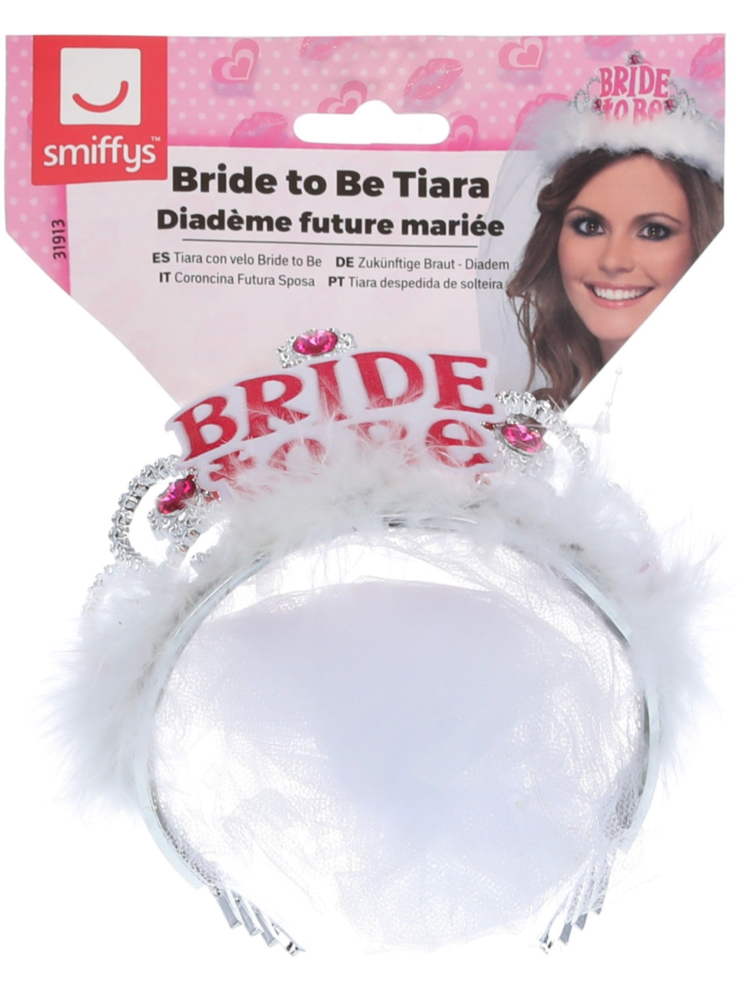 Bride to Be Tiara with Veil