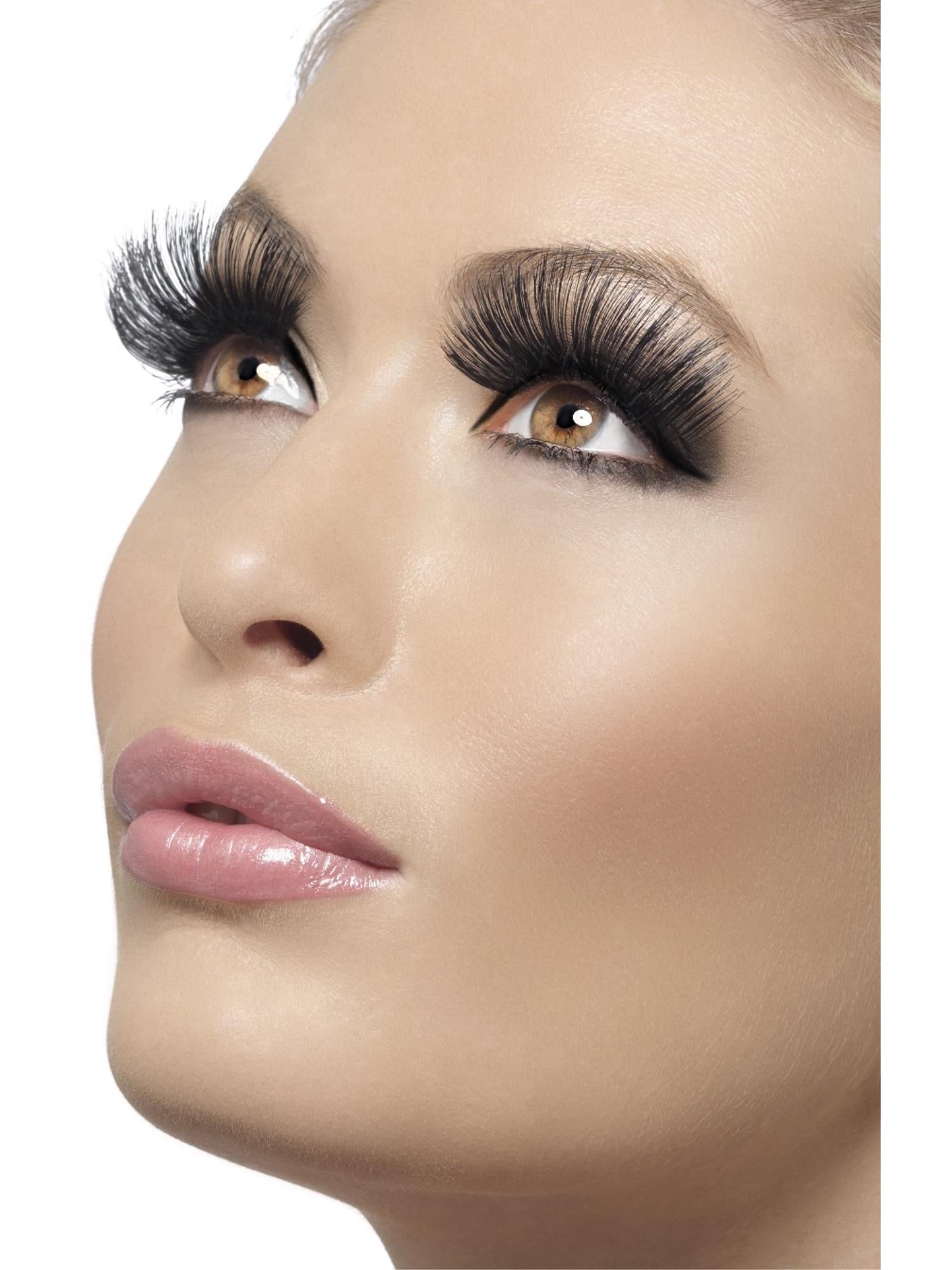Eyelashes, Black, 60s Style