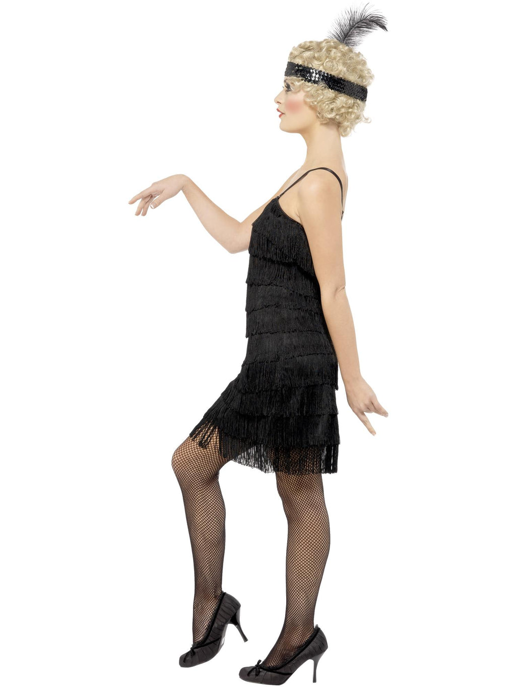 Flapper Costume Deluxe with Fringe