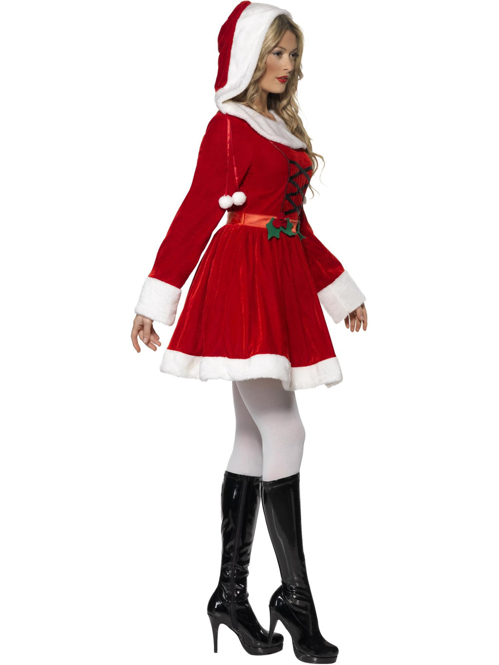 Miss Santa Hooded Costume