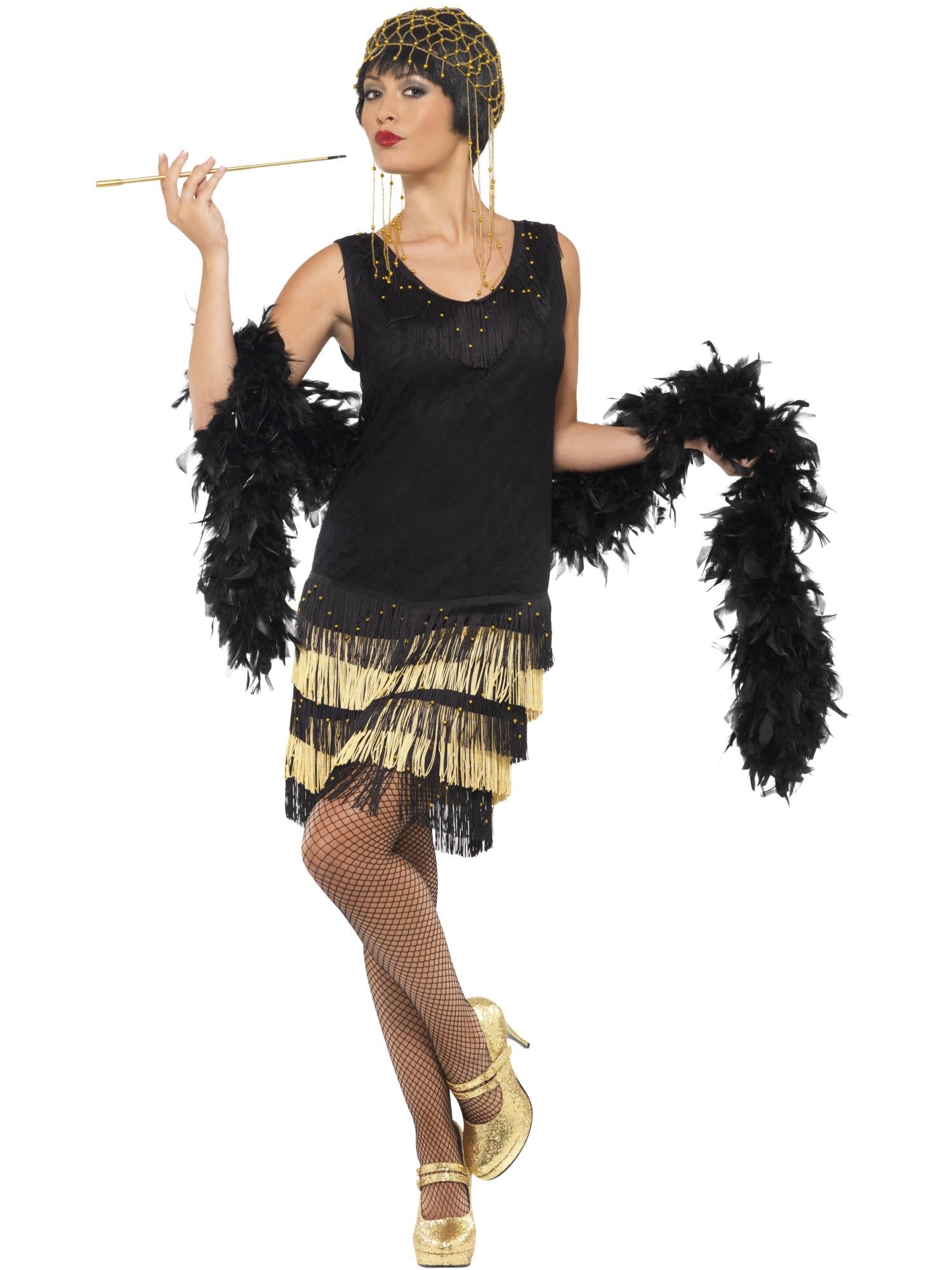 1920s Fringed Flapper Costume