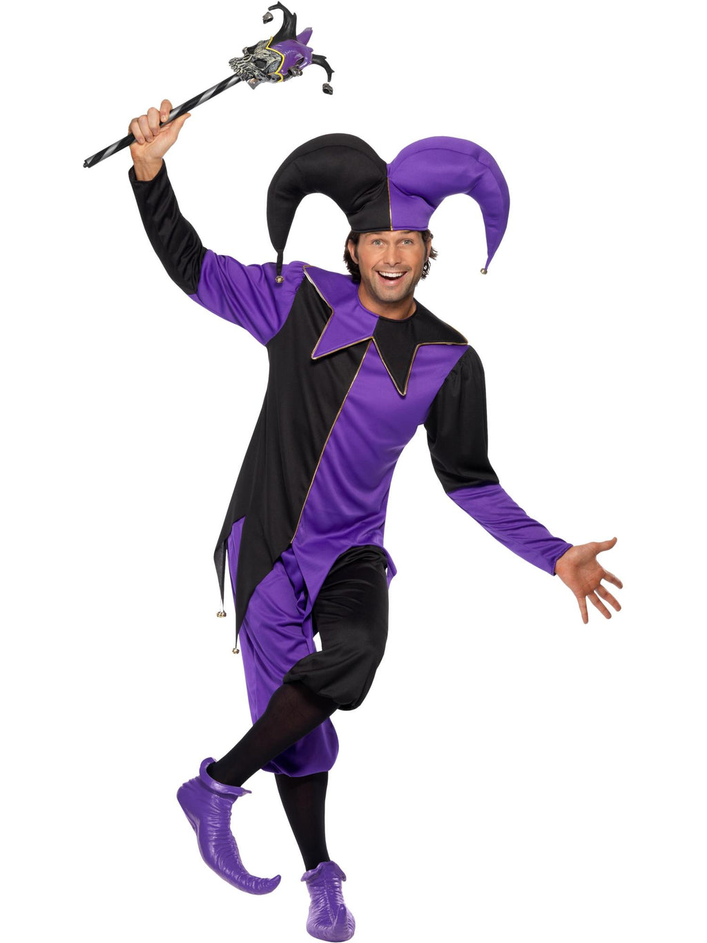 Smiffys Medieval Jester Costume - 33721