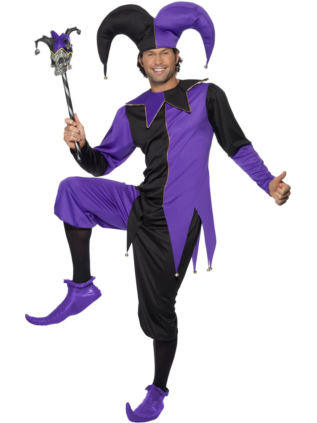 Smiffys Medieval Jester Costume - 33721