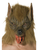 Wolf Mask Brown Overhead