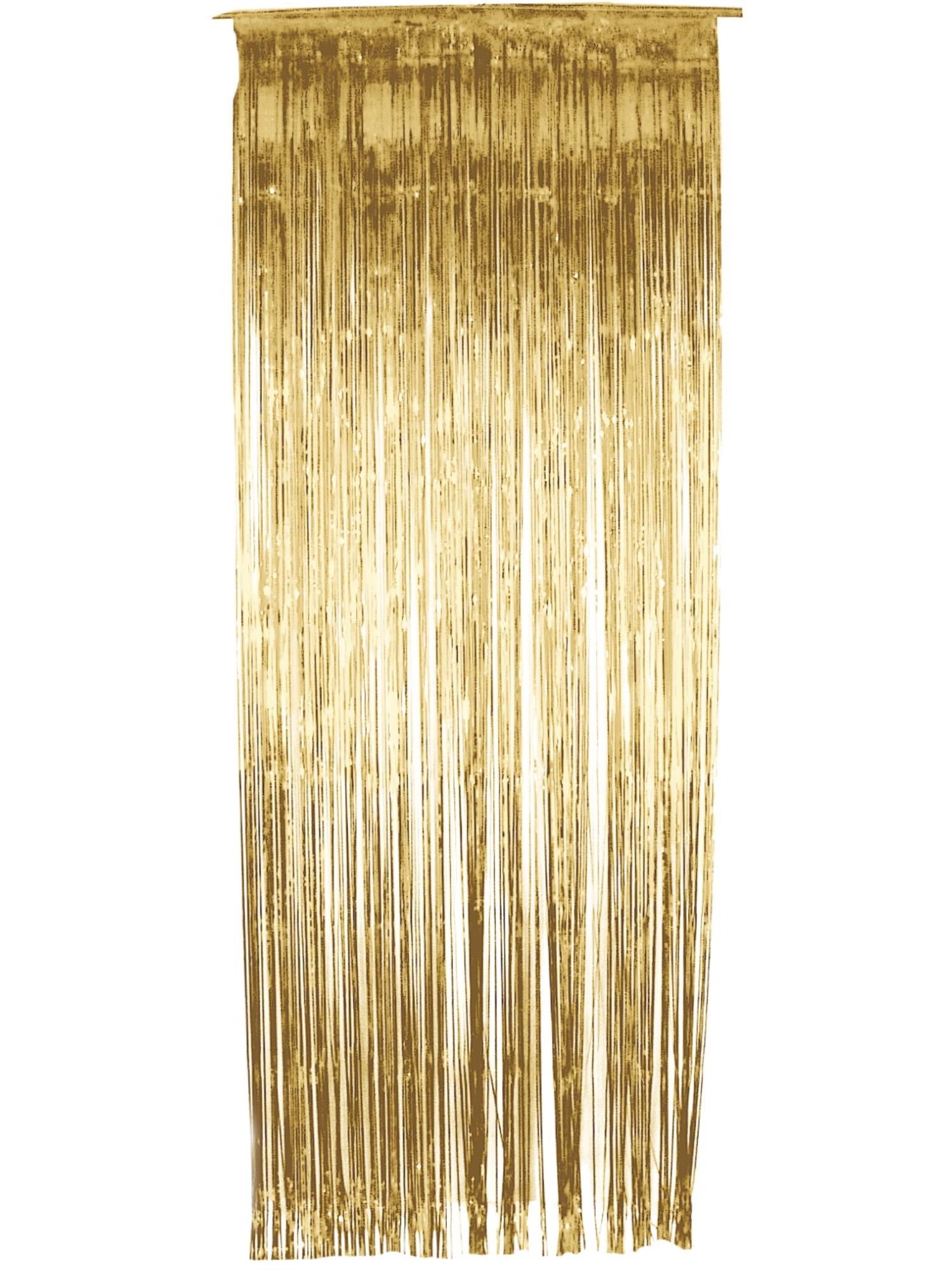 Shimmer Curtain Gold