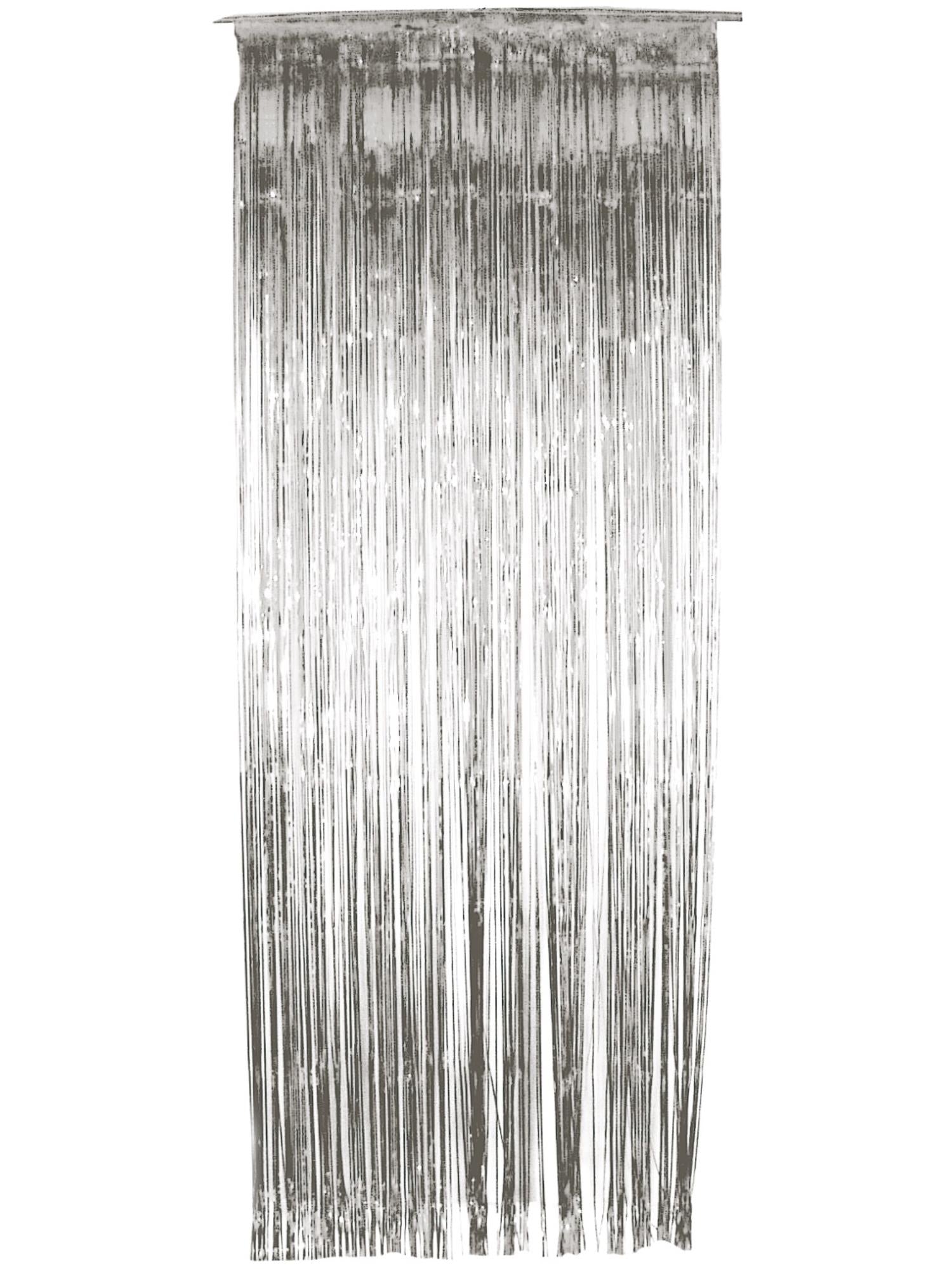 Shimmer Curtain Silver