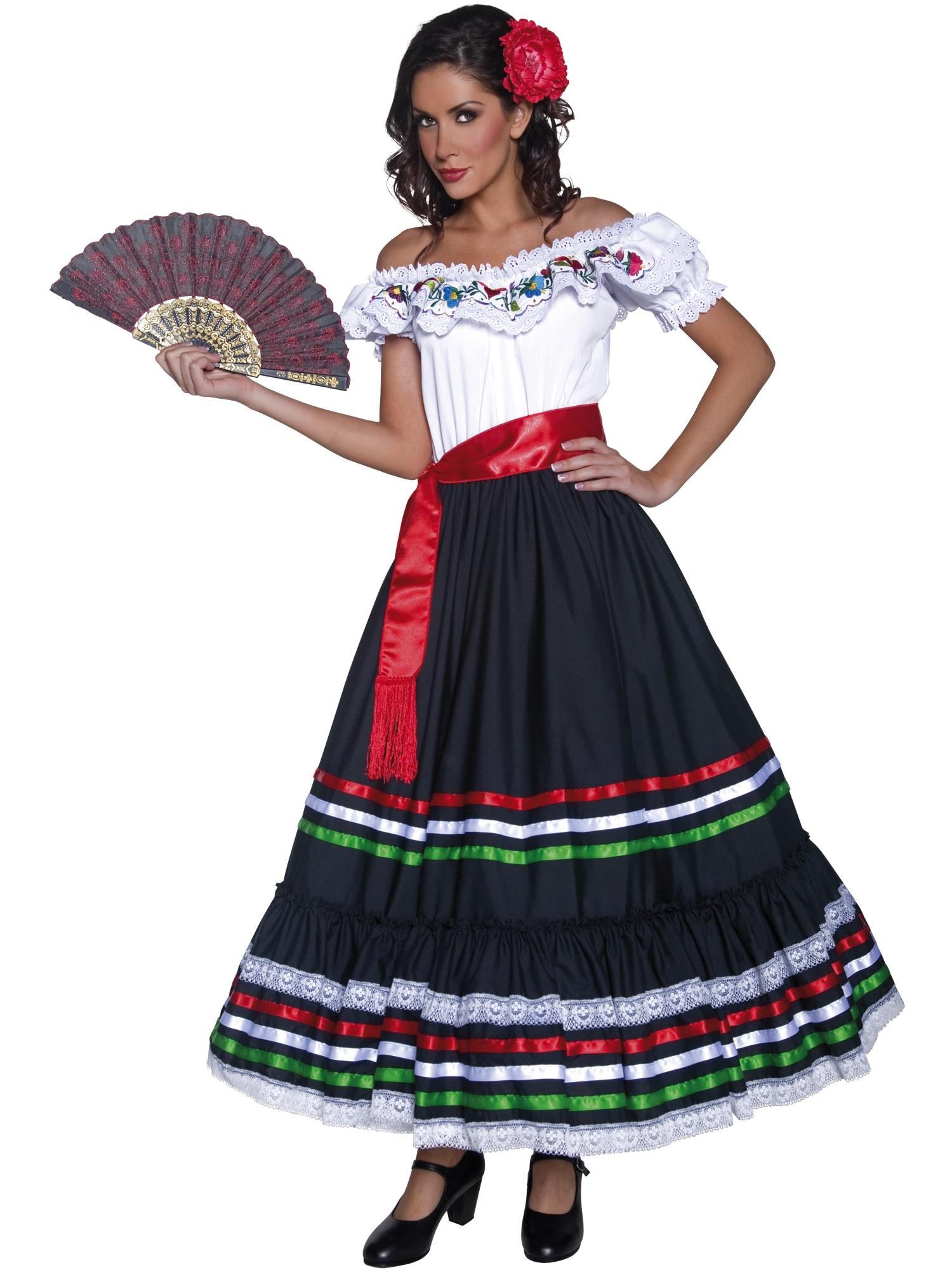 Authentic Western Sexy Senorita Costume