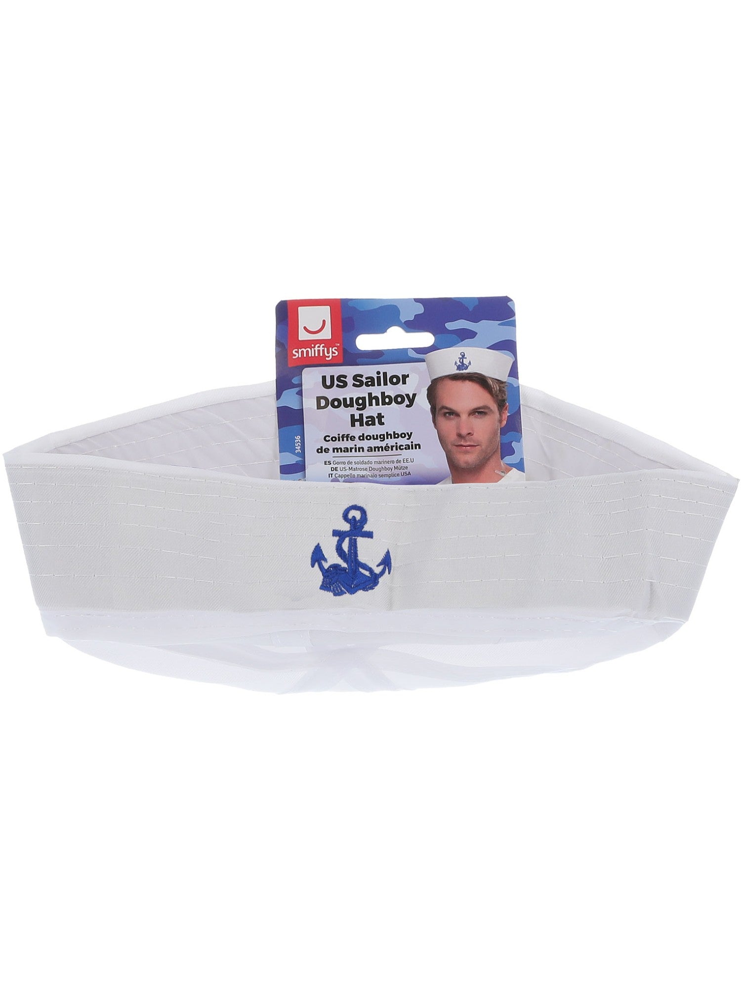 Doughboy hat w/anchor