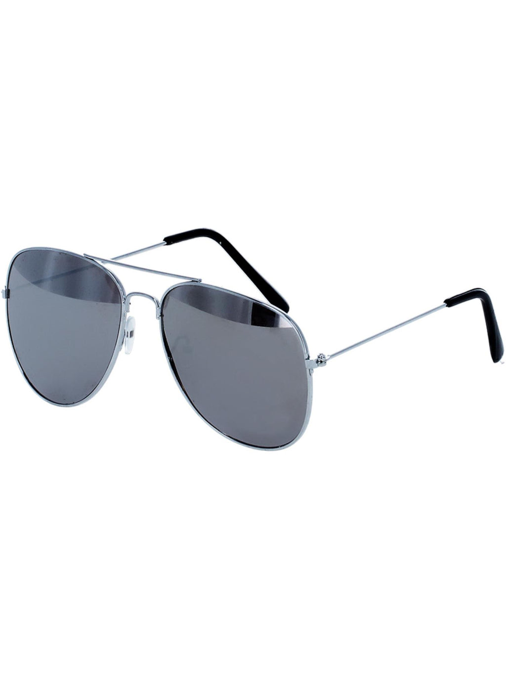 Aviator specs silver smiffys