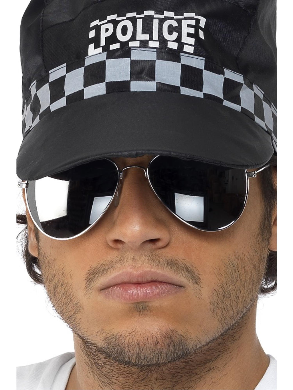 Aviator specs silver smiffys