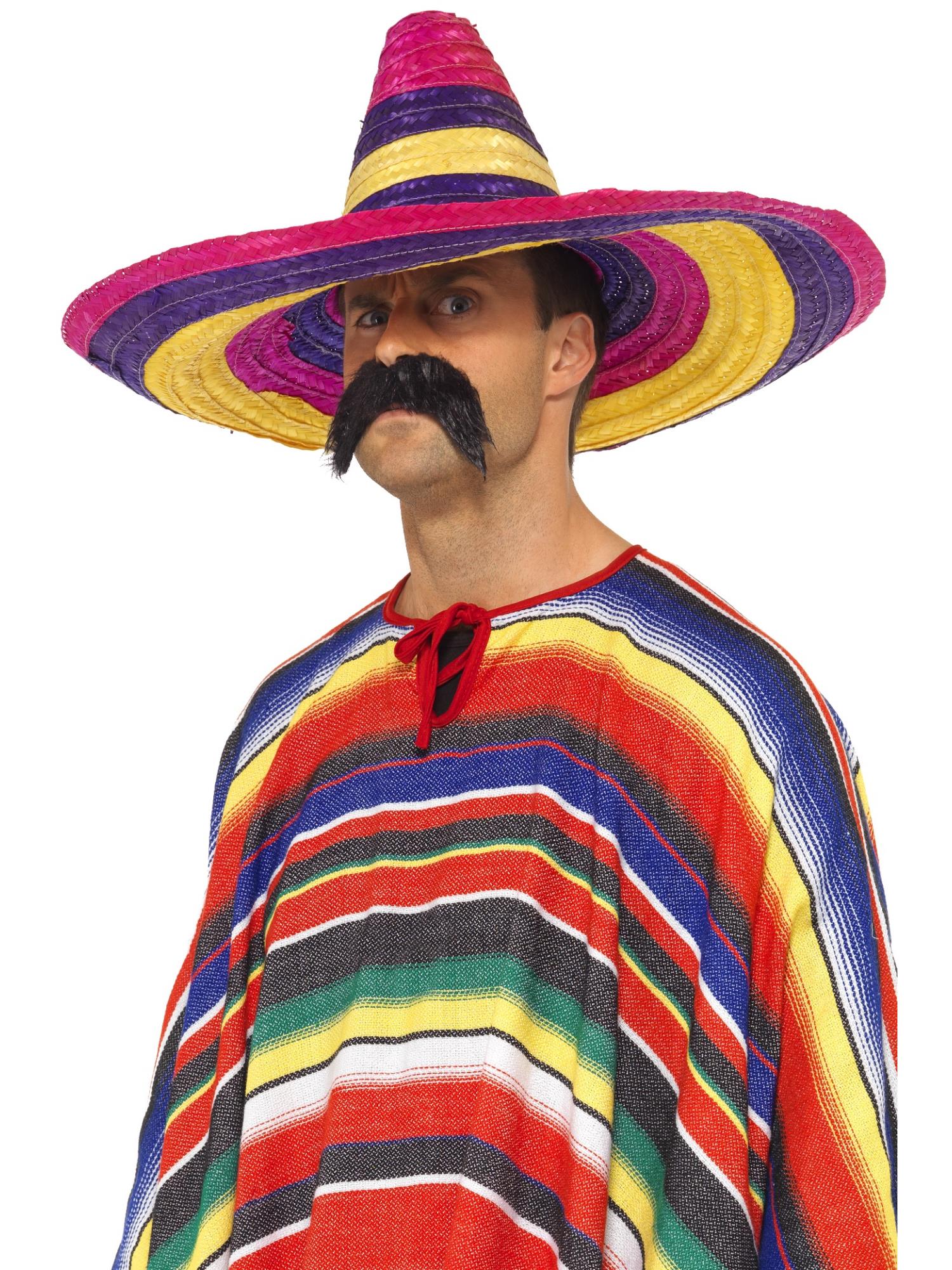 Large Sombrero, Multi-Coloured