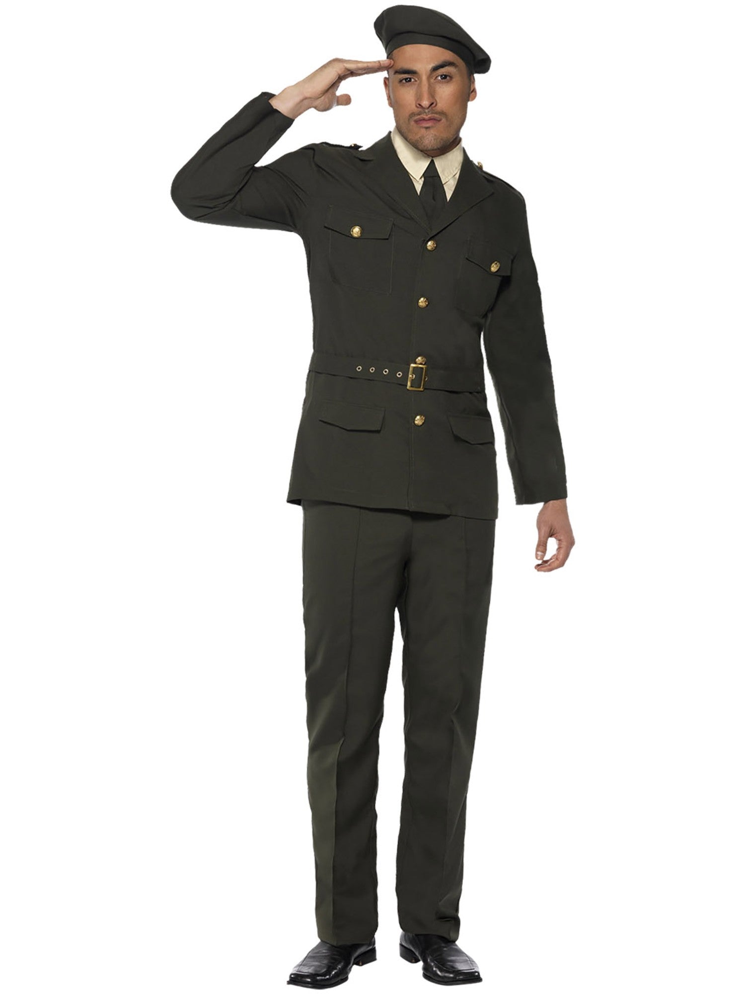 Mens Wartime Officer Costume