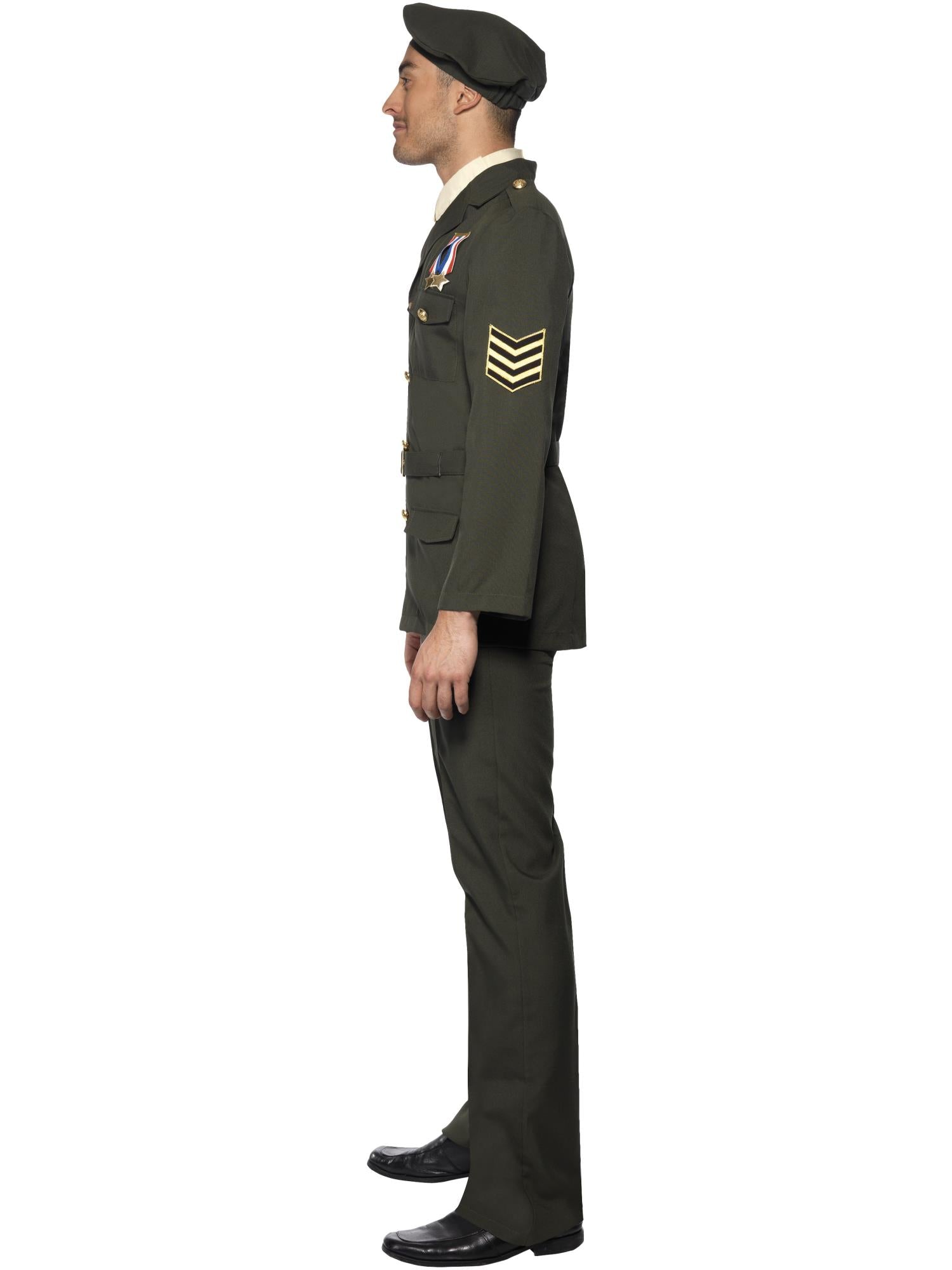 Mens Wartime Officer Costume