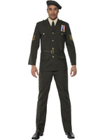 Mens Wartime Officer Costume