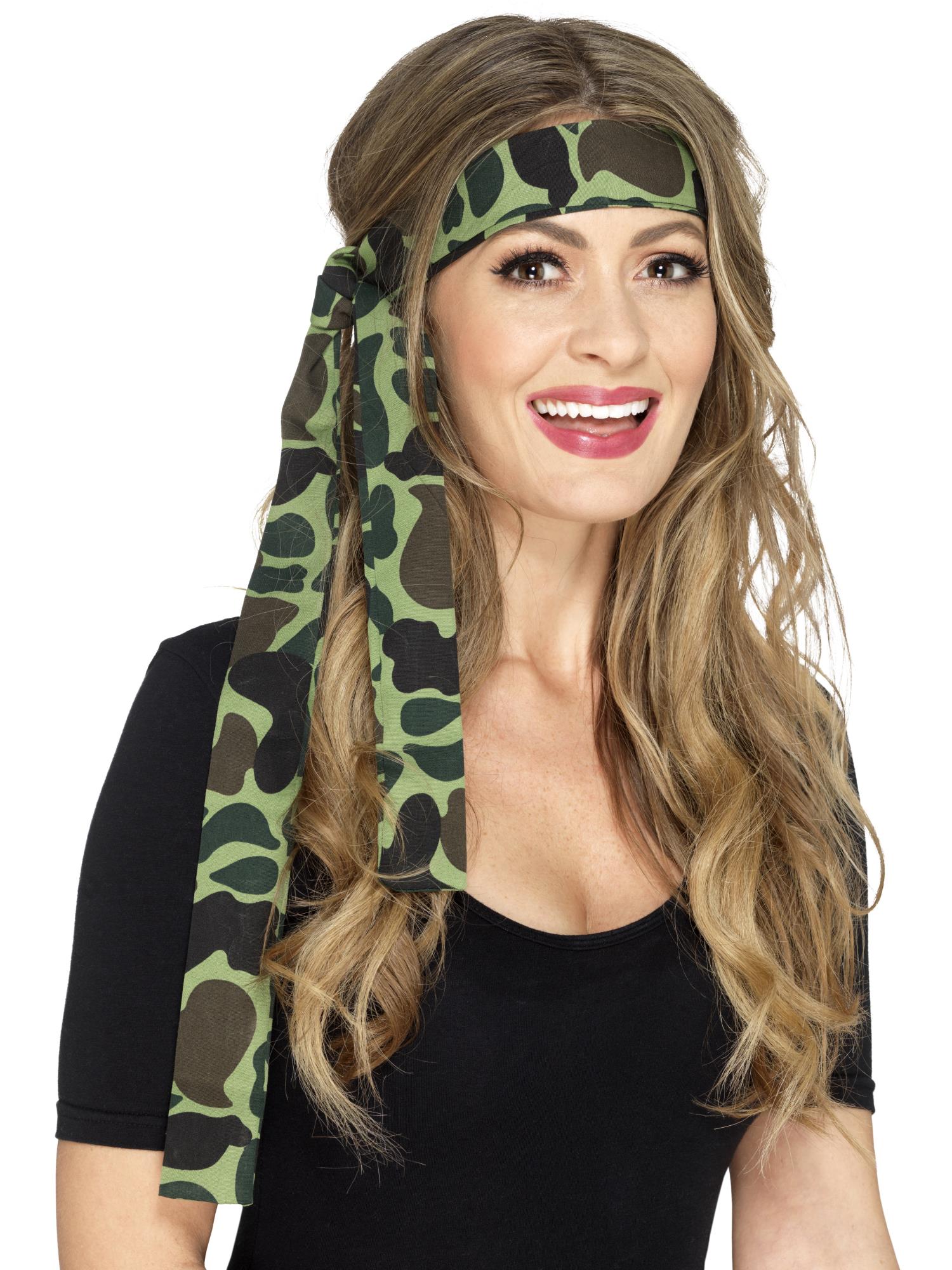 Army Headband, Camouflage, 150cm x 4cm