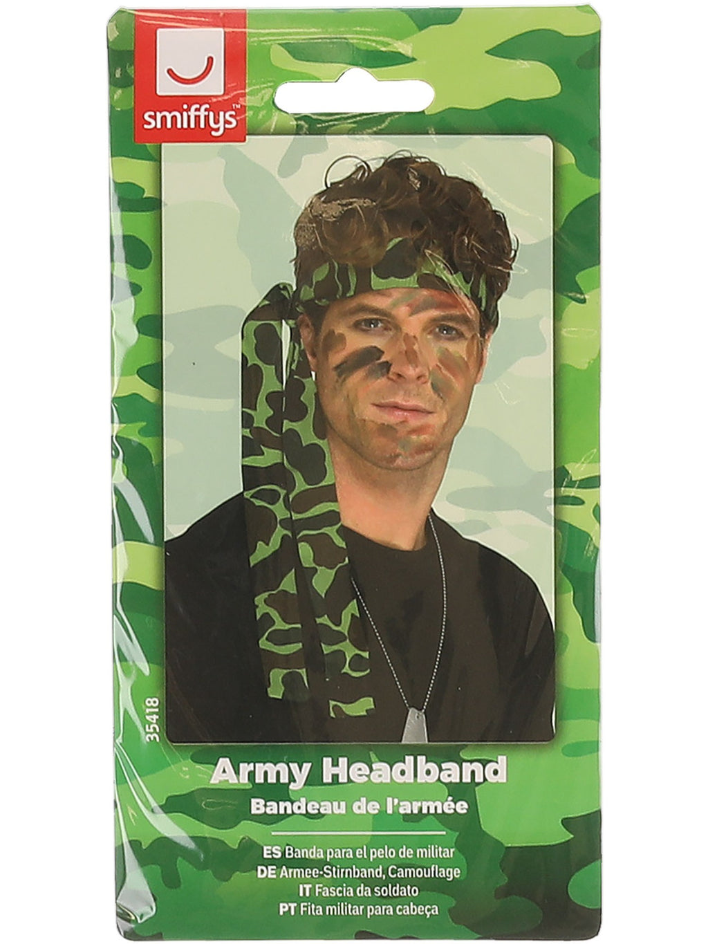 Army Headband, Camouflage, 150cm x 4cm
