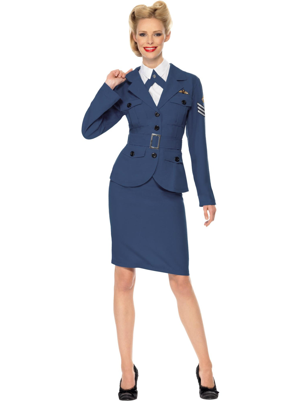 WW2 Air Force Female Captain Costume