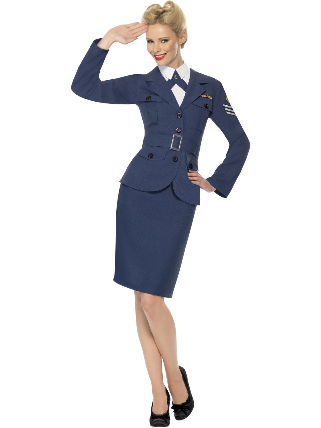 WW2 Air Force Female Captain Costume