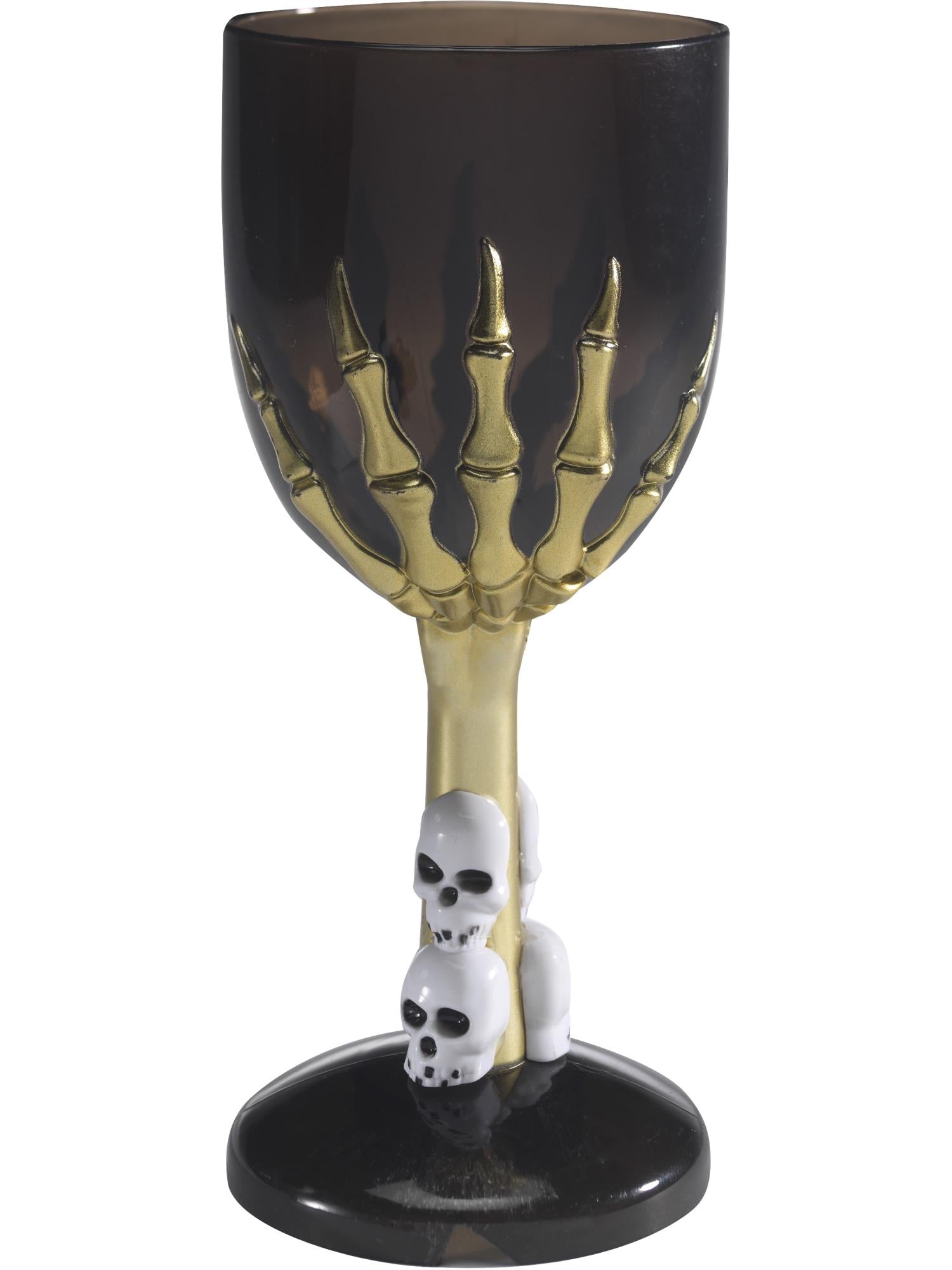 Smiffys Gothic Wine Glass, Black - 35642