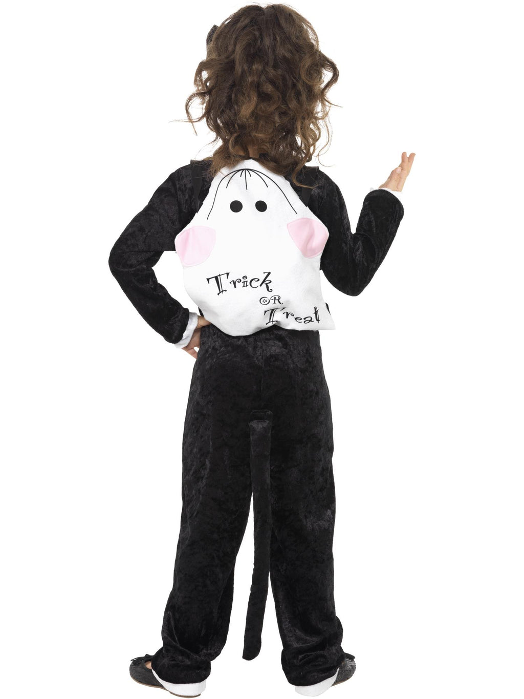 Smiffys Cat Costume, Black with Bodysuit - 35998