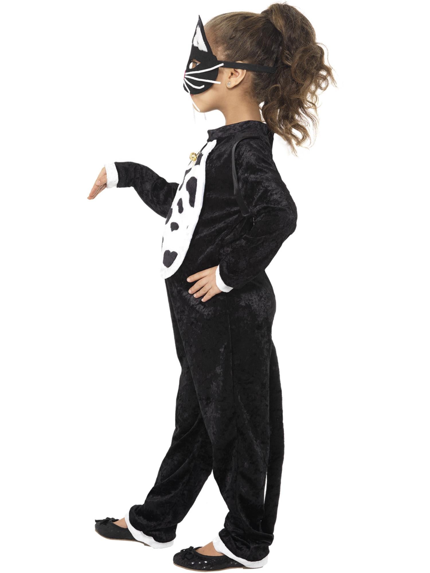 Smiffys Cat Costume, Black with Bodysuit - 35998