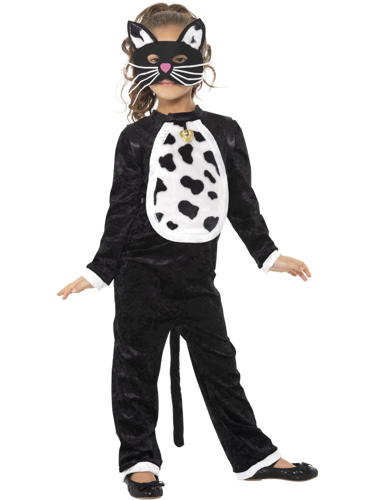 Smiffys Cat Costume, Black with Bodysuit - 35998
