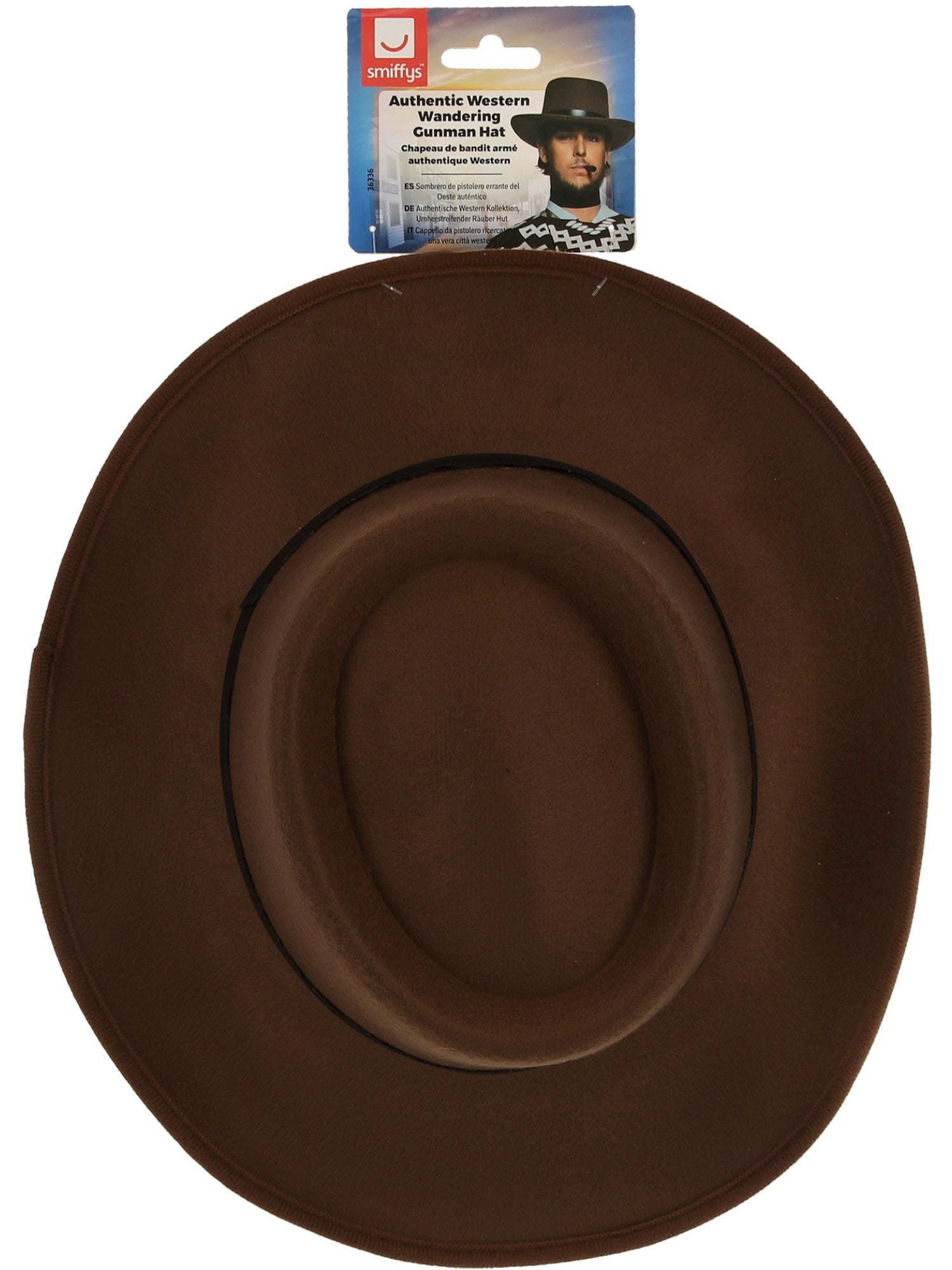 Authentic Western Hat, Brown