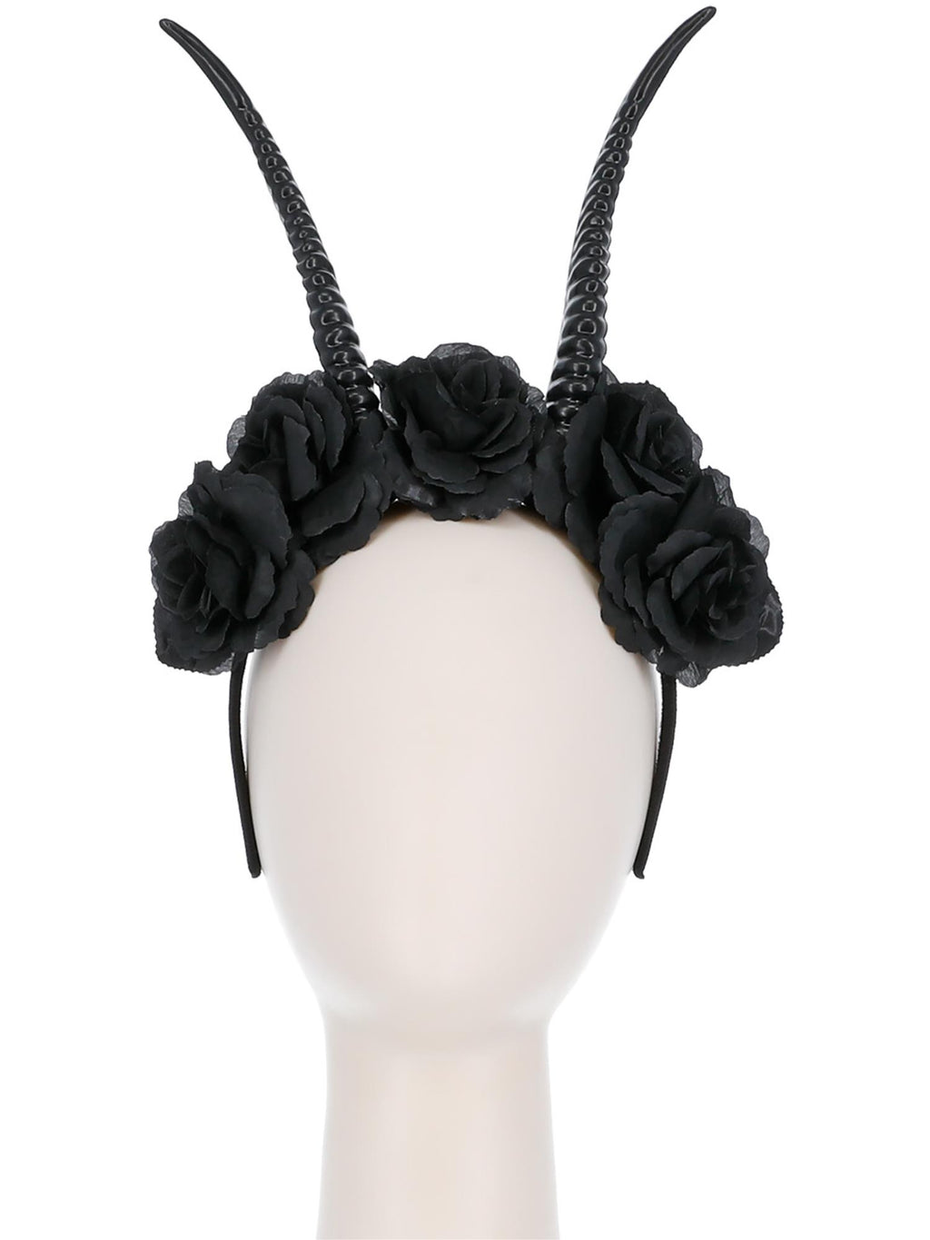 Demon Horn Flower Headband