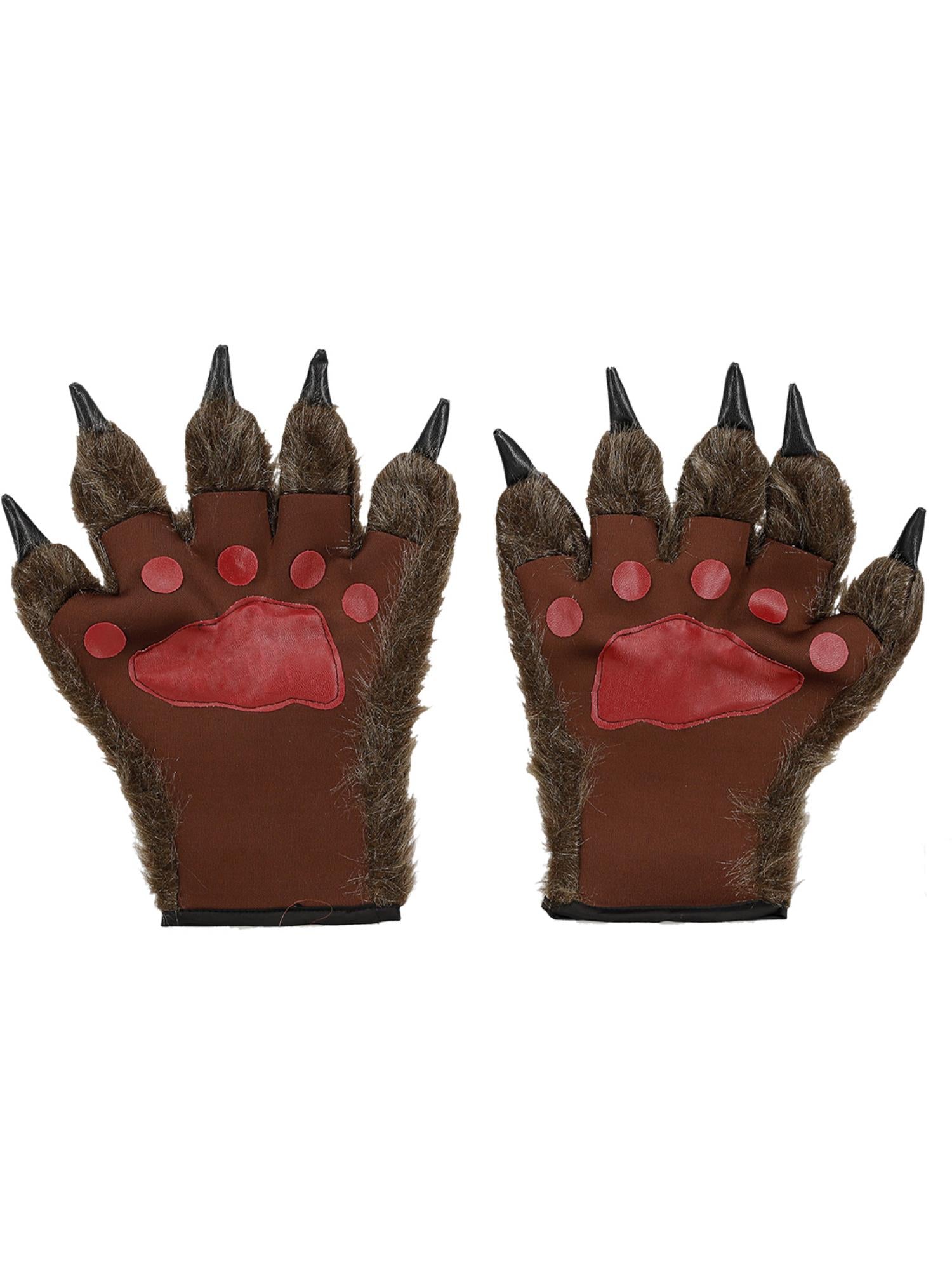 Brown Hairy Monster Hands