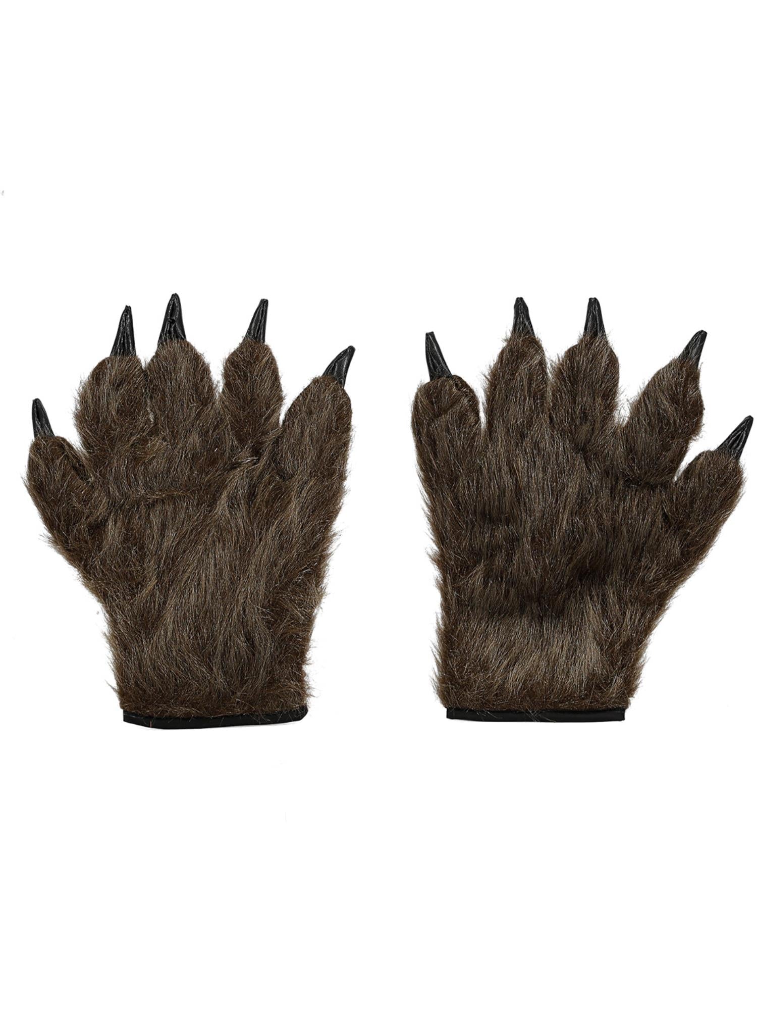 Brown Hairy Monster Hands