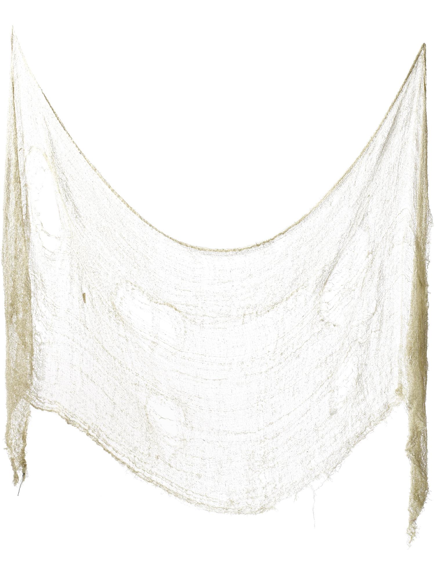 Smiffys Creepy Cloth, Cream - 36684