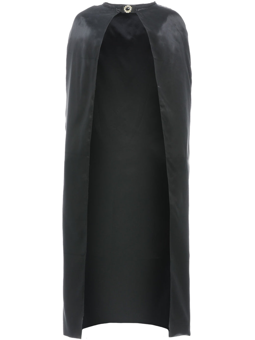 Deluxe Black Witch Cape