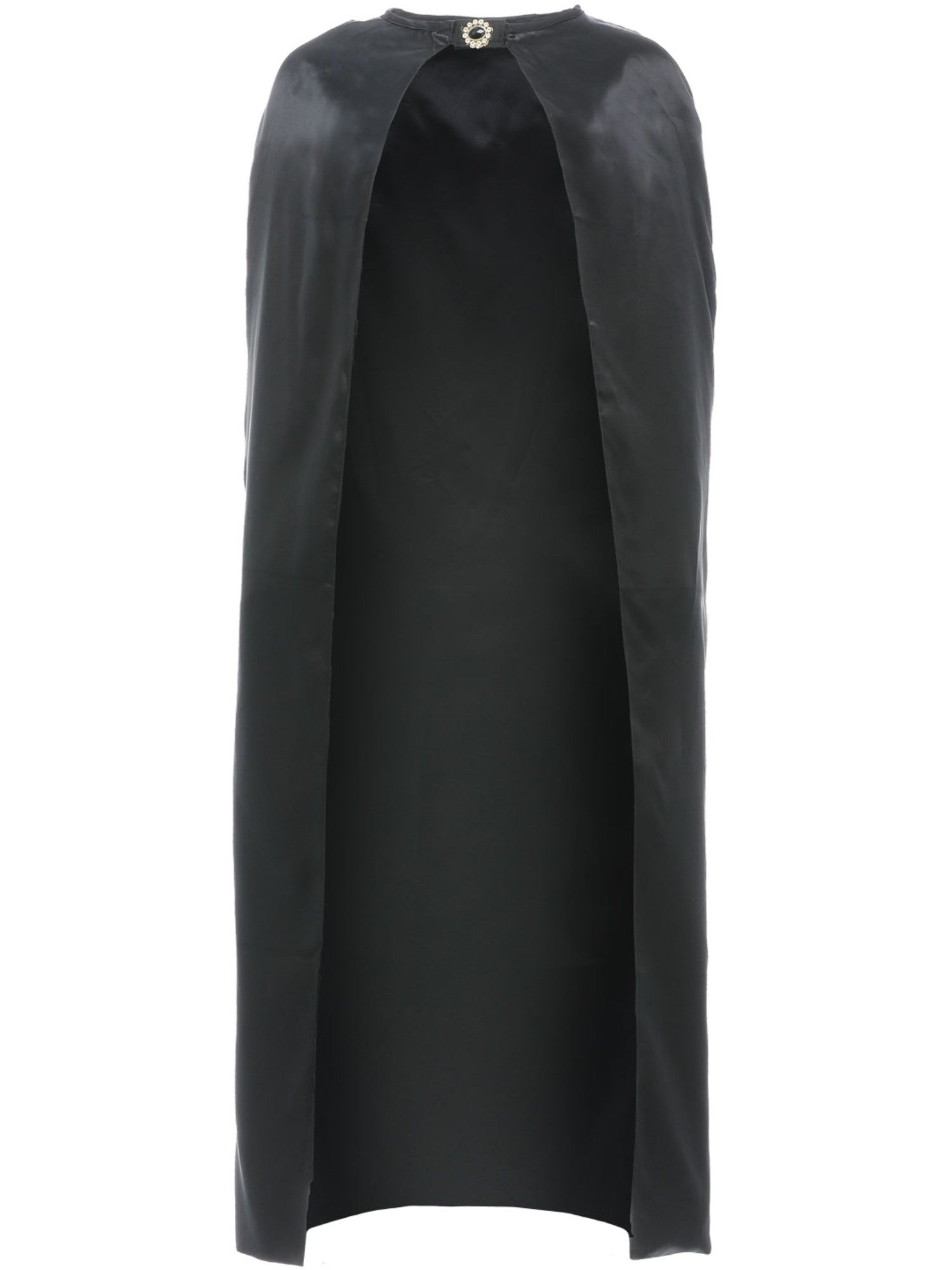 Deluxe Black Witch Cape