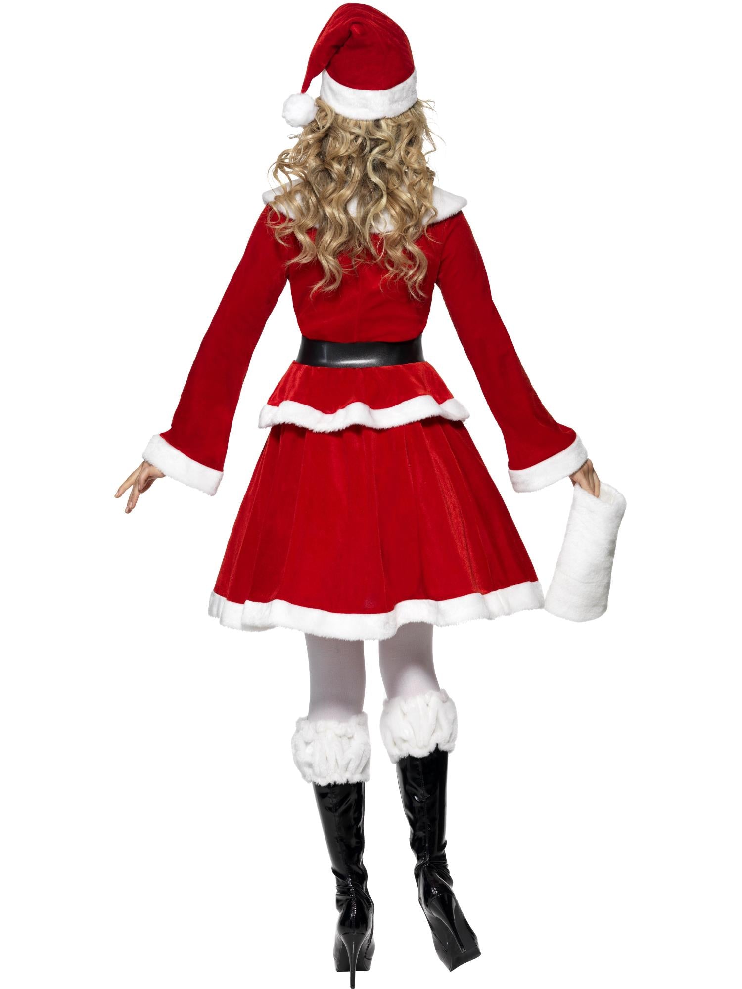Miss Santa Costume with Muff