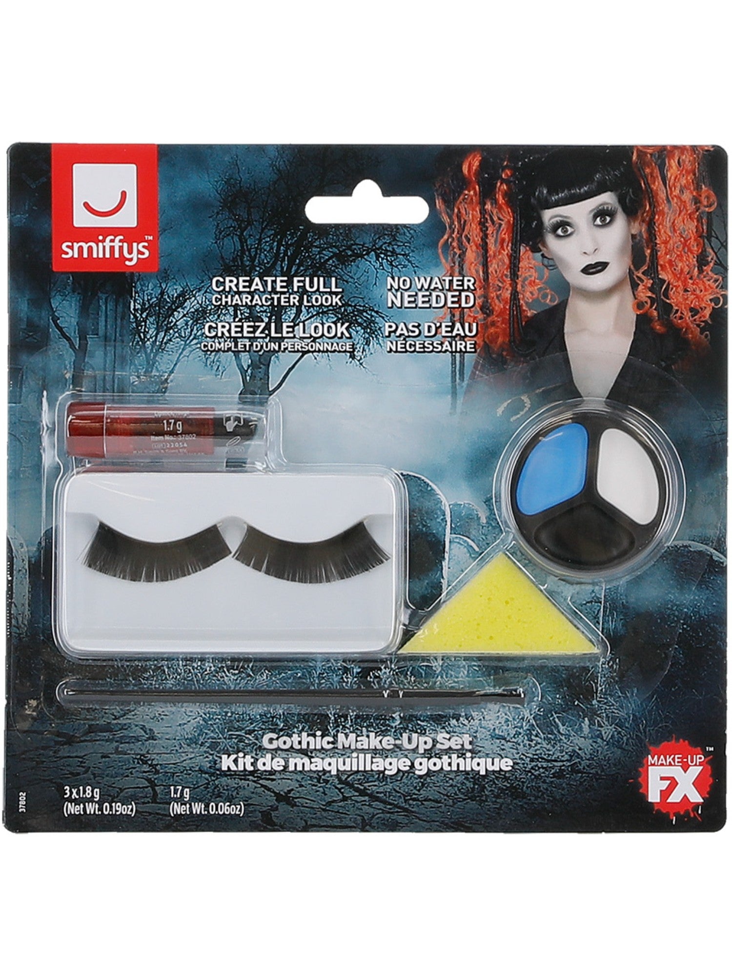 Smiffys Make-Up FX, Gothic Glamour Kit