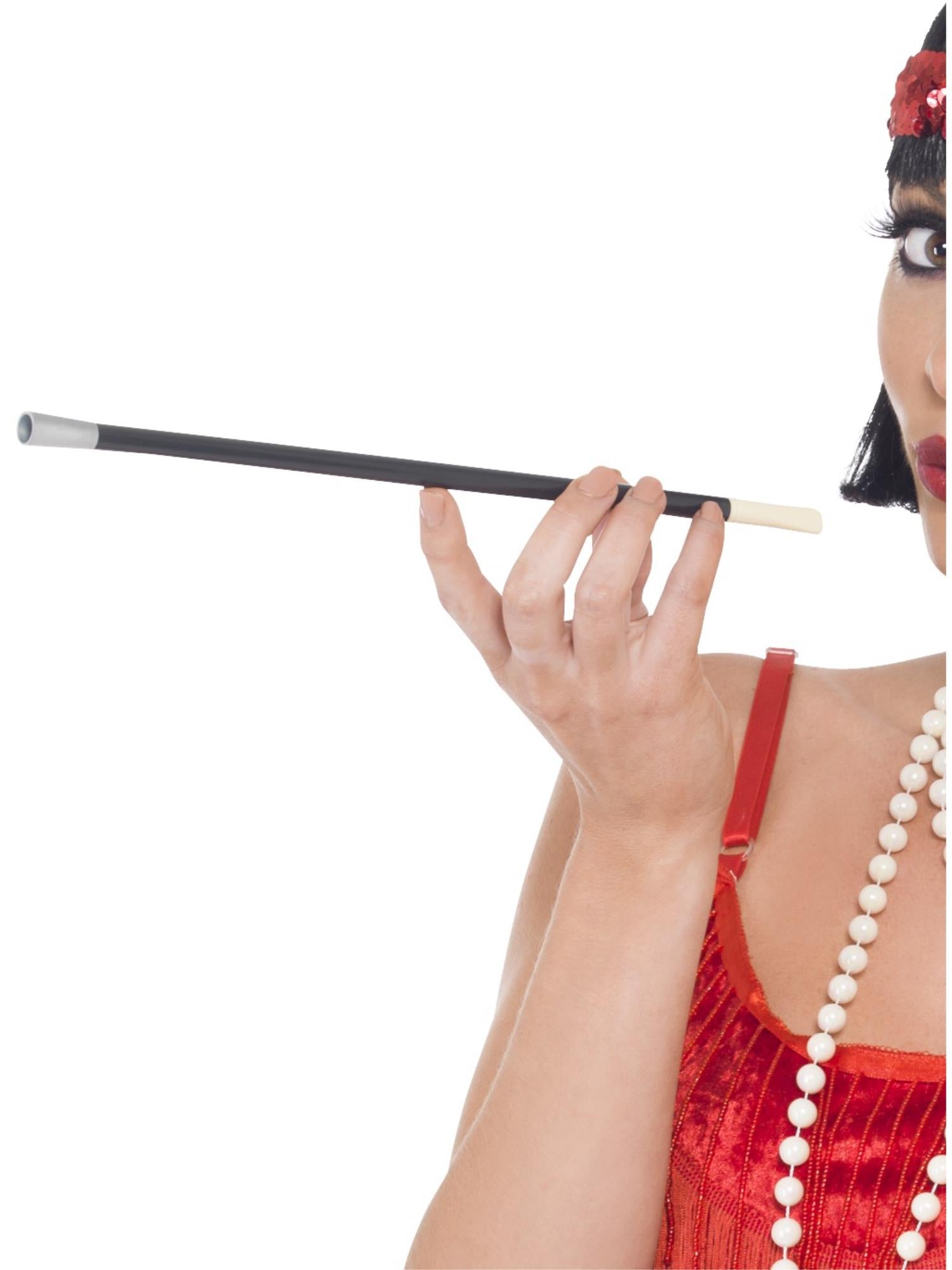 Cigarette Holder Black Plastic