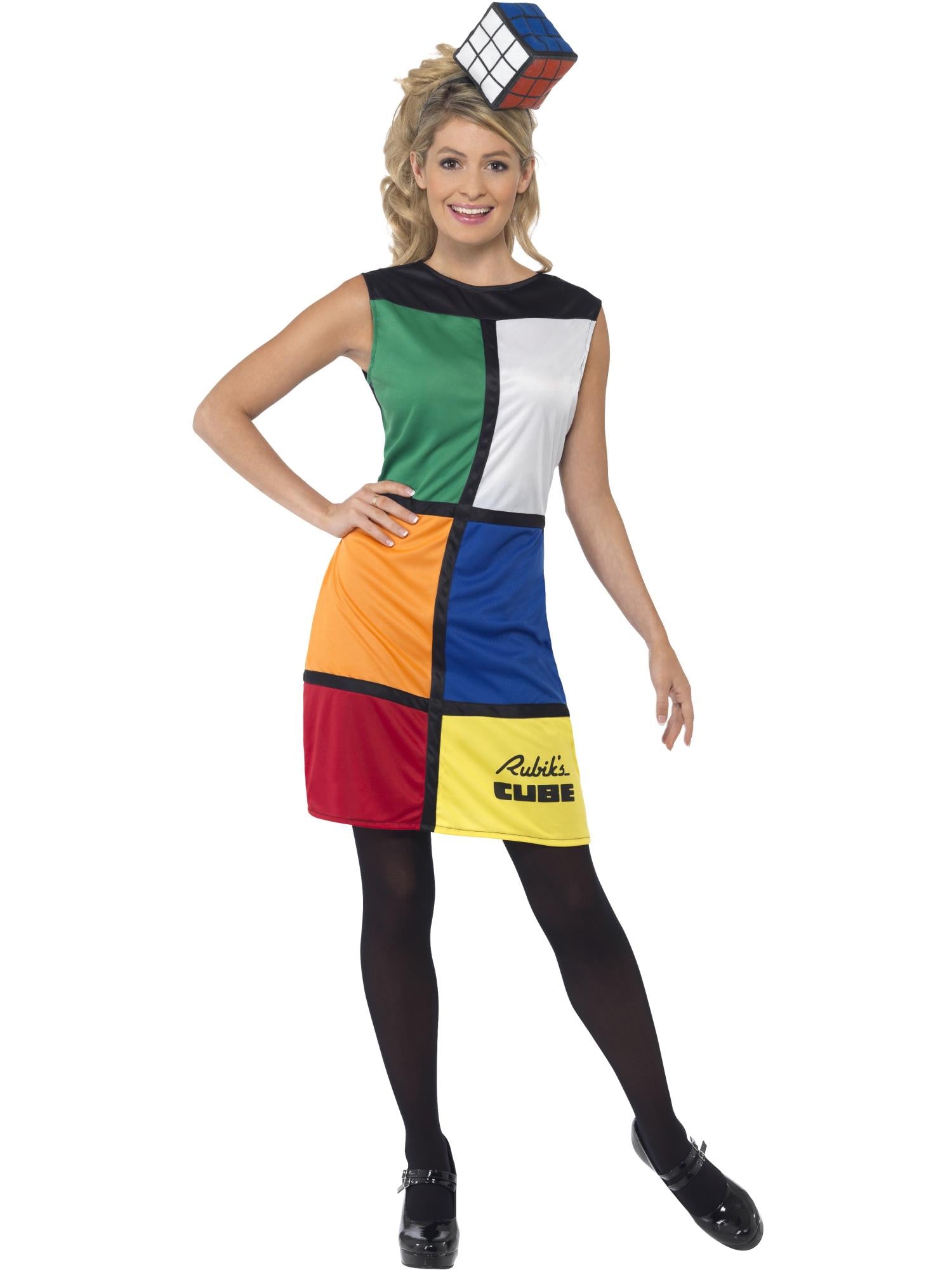 Rubiks Cube Costume with Hat