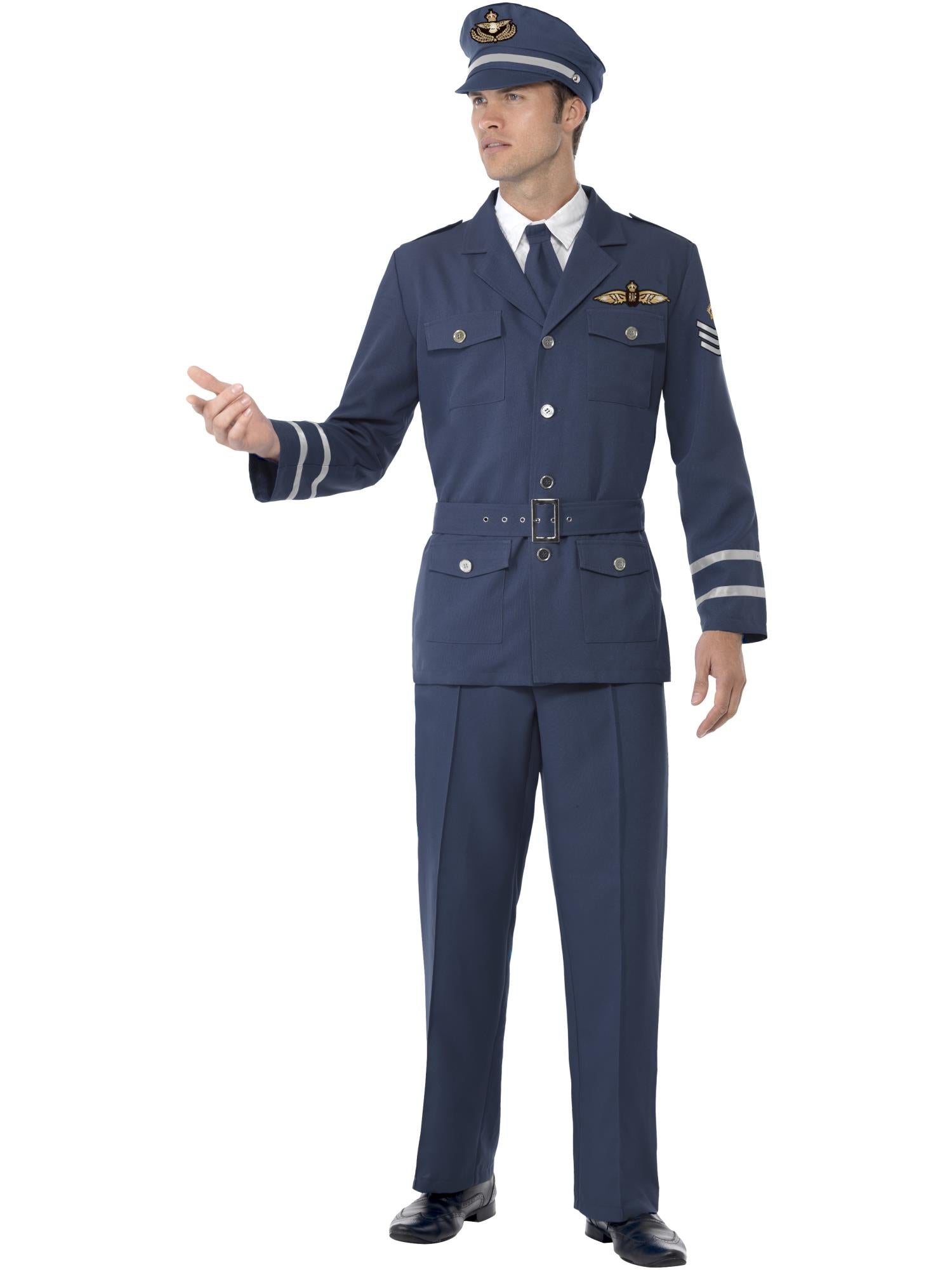 WW2 Air Force Captain Male Costume