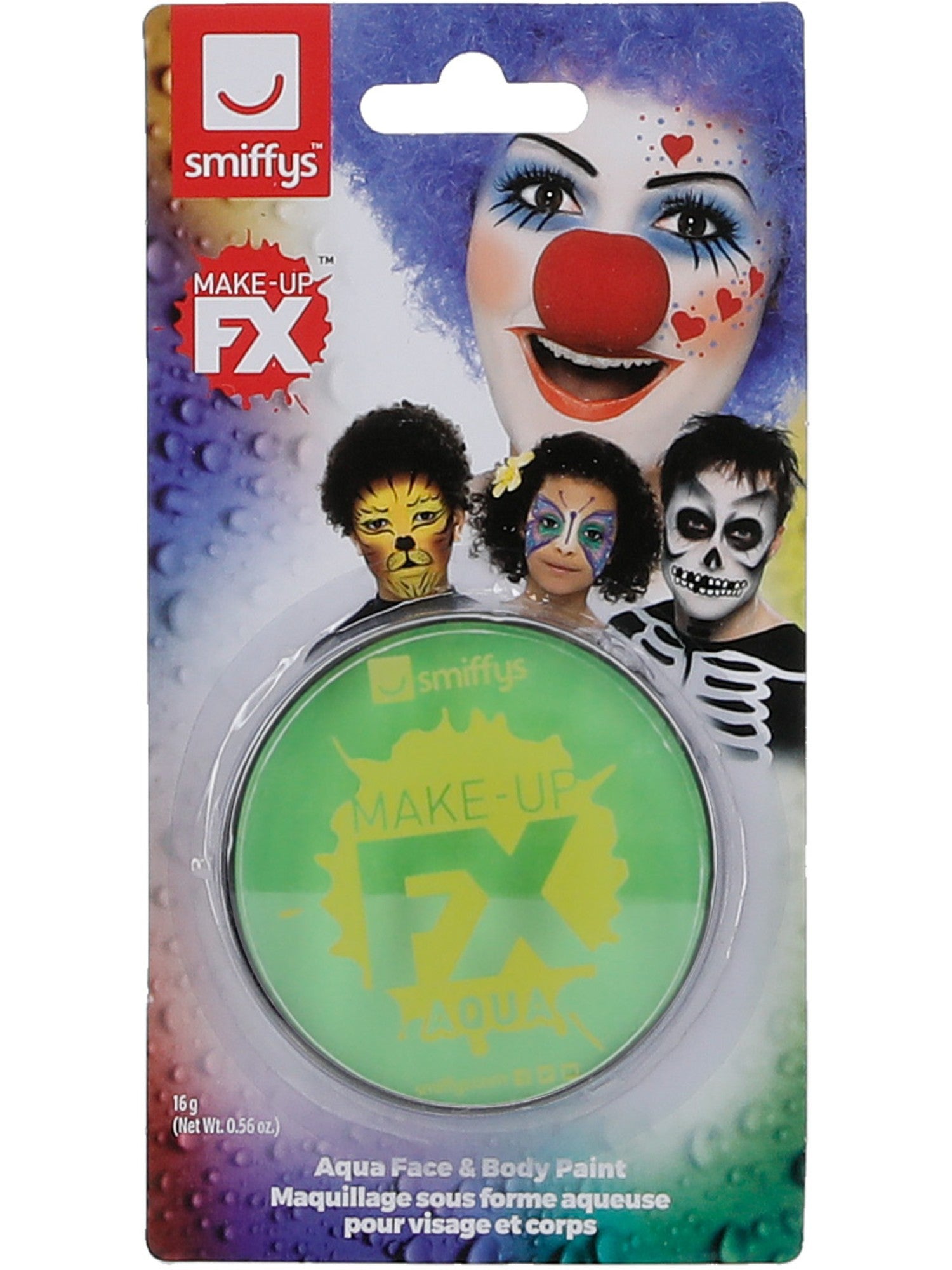 Smiffys Smiffys Make-Up FX, Lime Green - 39137
