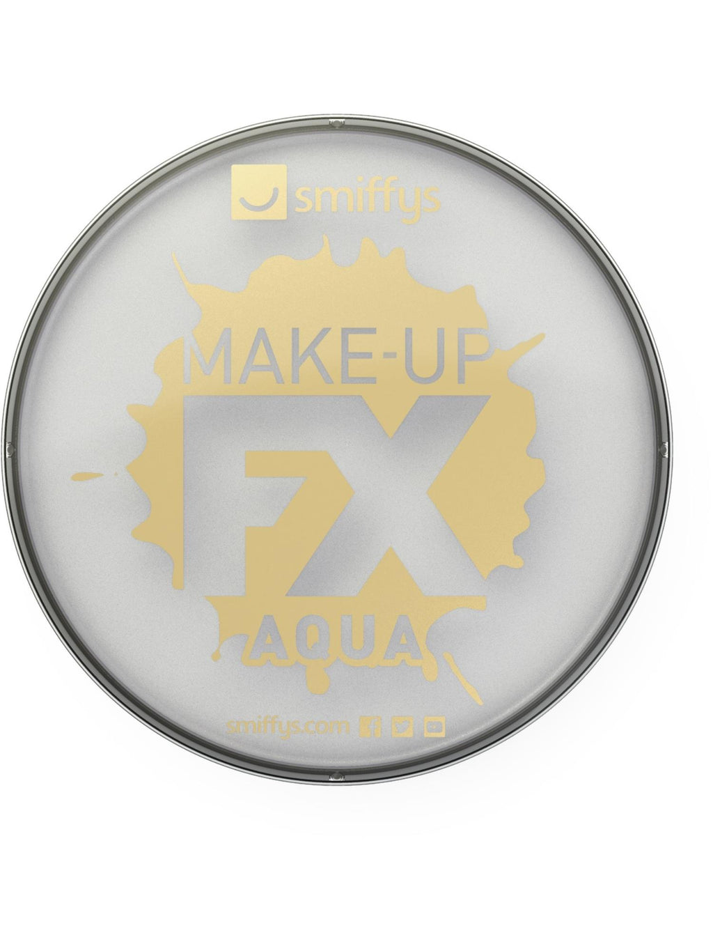 Smiffys Smiffys Make-Up FX, Metallic Silver - 39144