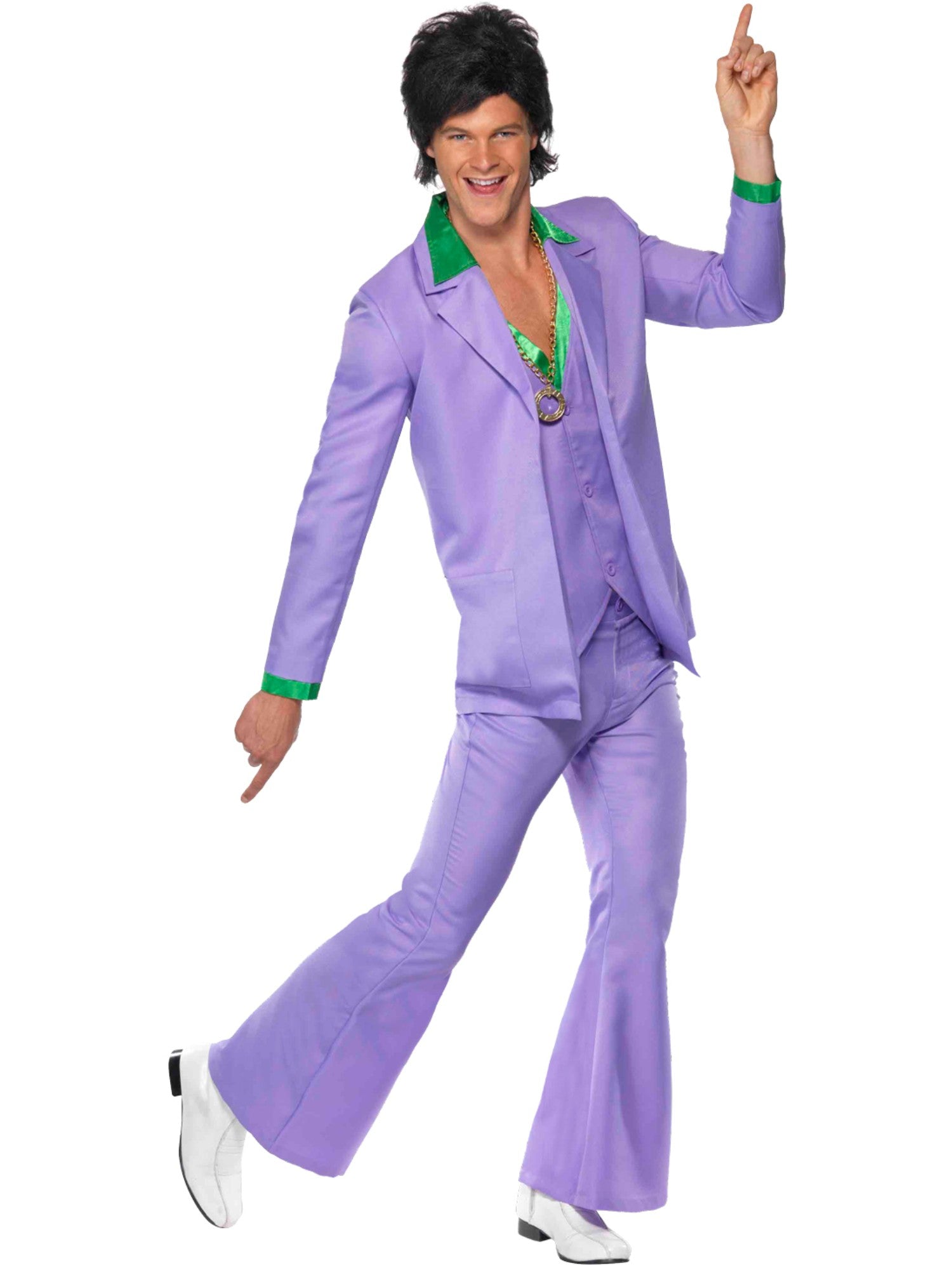 70's Mens Lavender Suit Costume