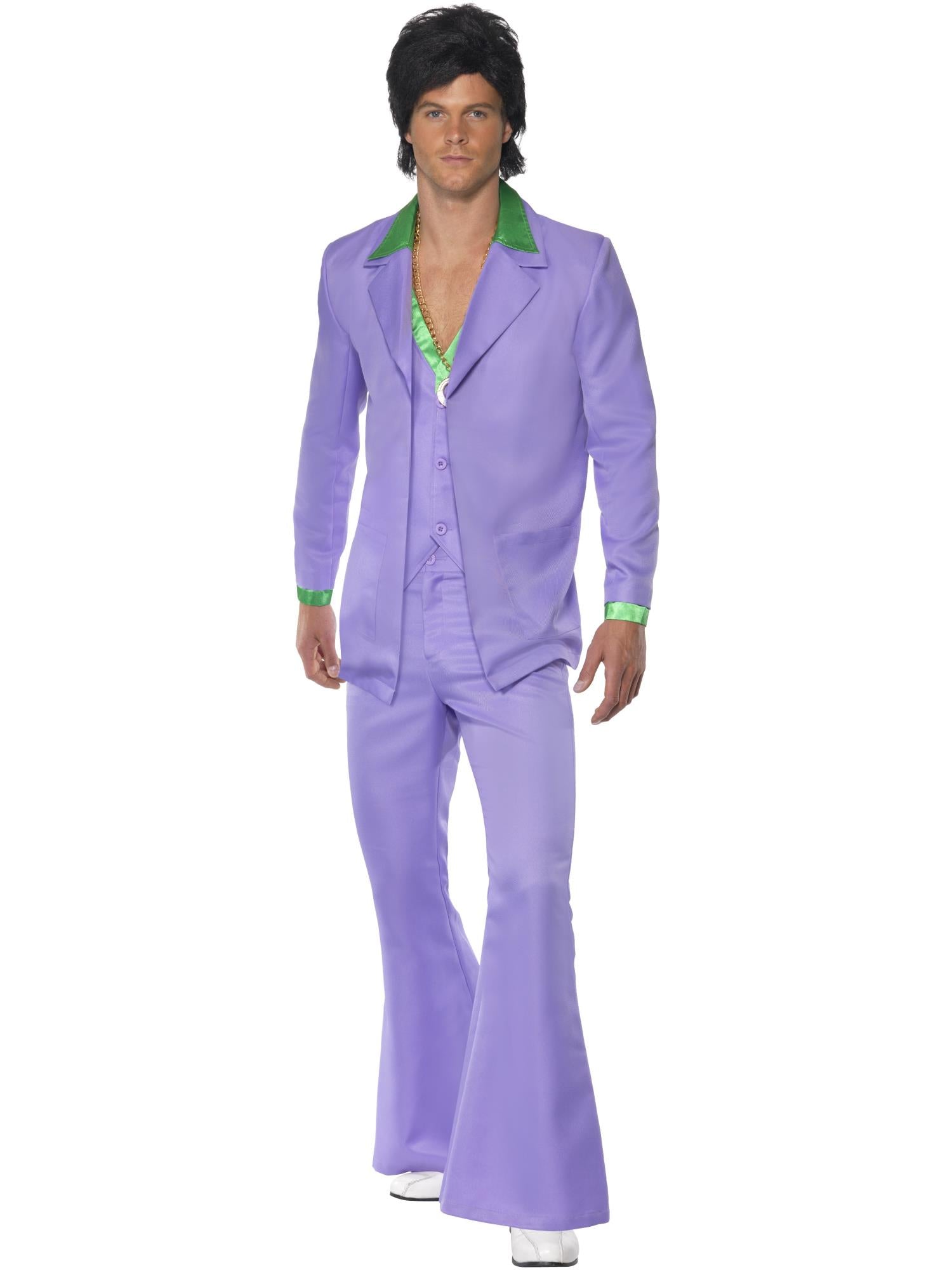 70's Mens Lavender Suit Costume