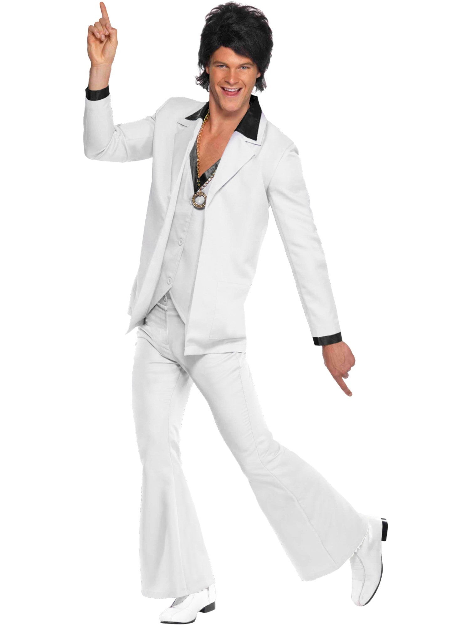 1970s Suit Costume White